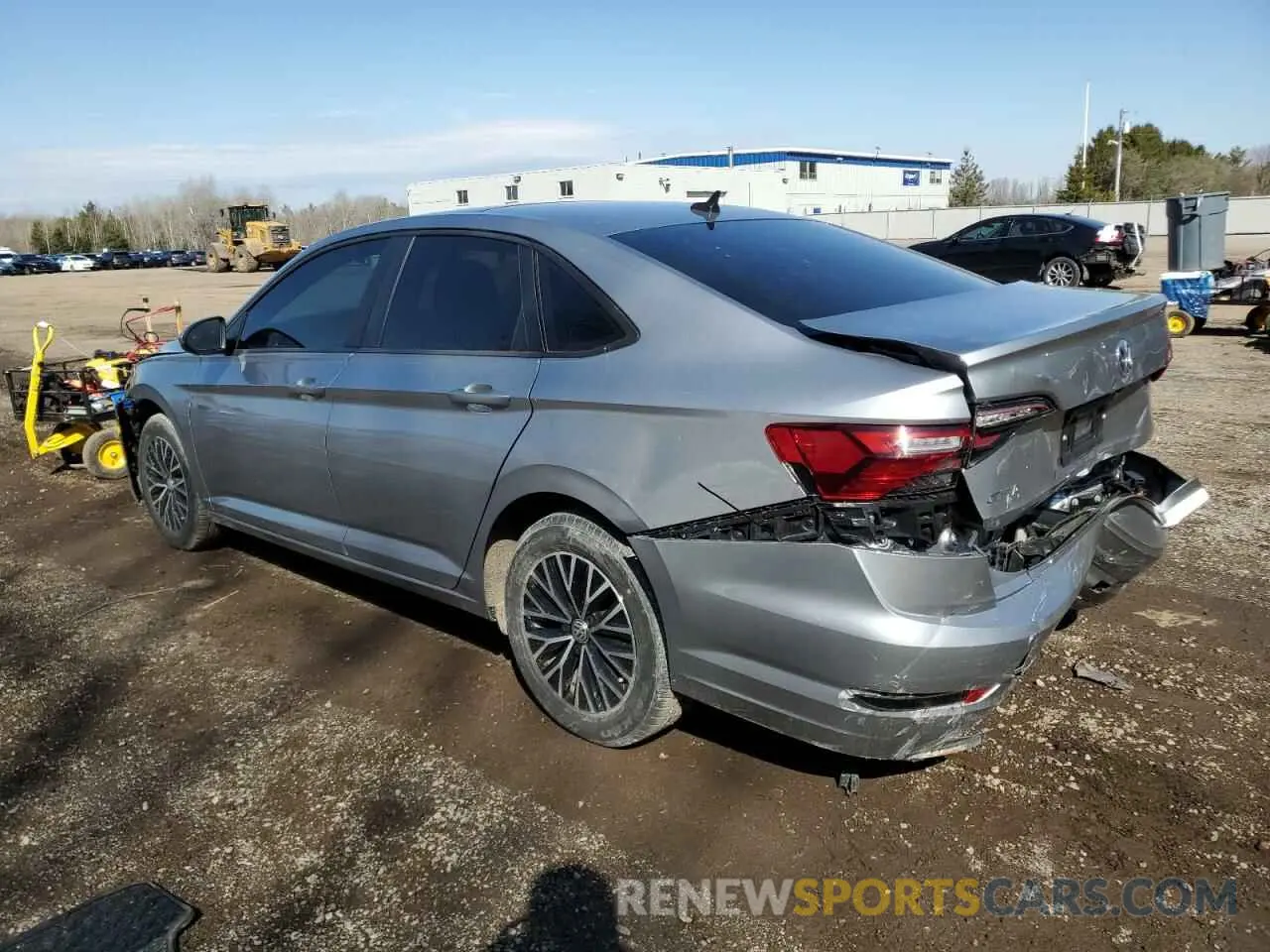 2 fotografías del automóvil dañado 3VWE57BU0MM061879 VOLKSWAGEN JETTA 2021