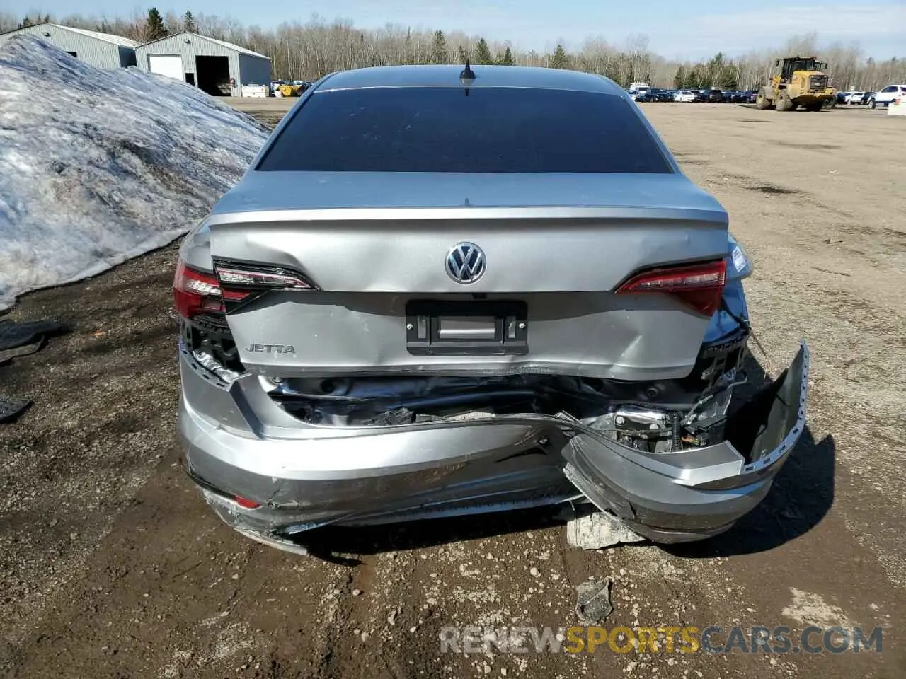 6 fotografías del automóvil dañado 3VWE57BU0MM061879 VOLKSWAGEN JETTA 2021