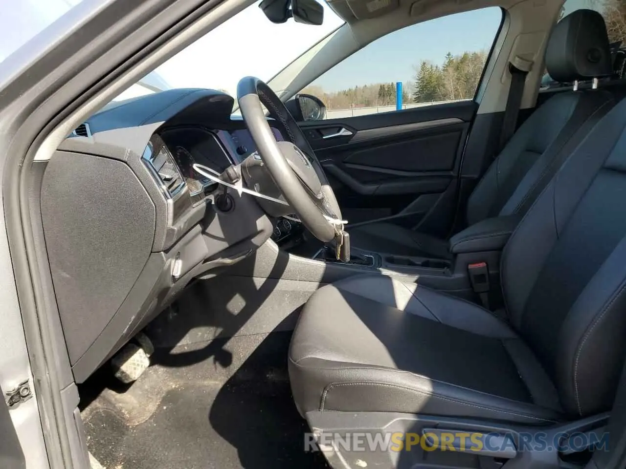 7 fotografías del automóvil dañado 3VWE57BU0MM061879 VOLKSWAGEN JETTA 2021