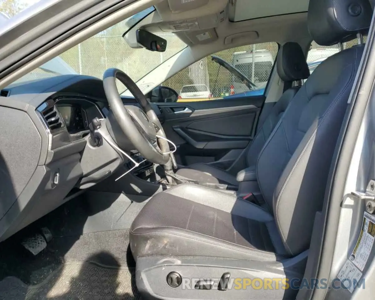 7 fotografías del automóvil dañado 3VWE57BU1MM030074 VOLKSWAGEN JETTA 2021