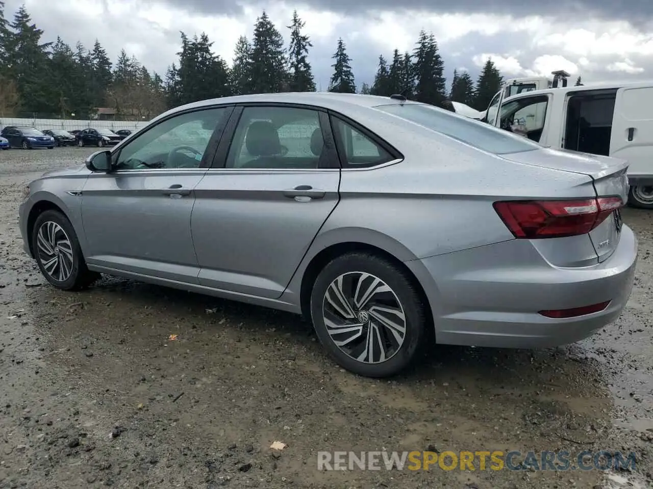 2 fotografías del automóvil dañado 3VWE57BU2MM019908 VOLKSWAGEN JETTA 2021