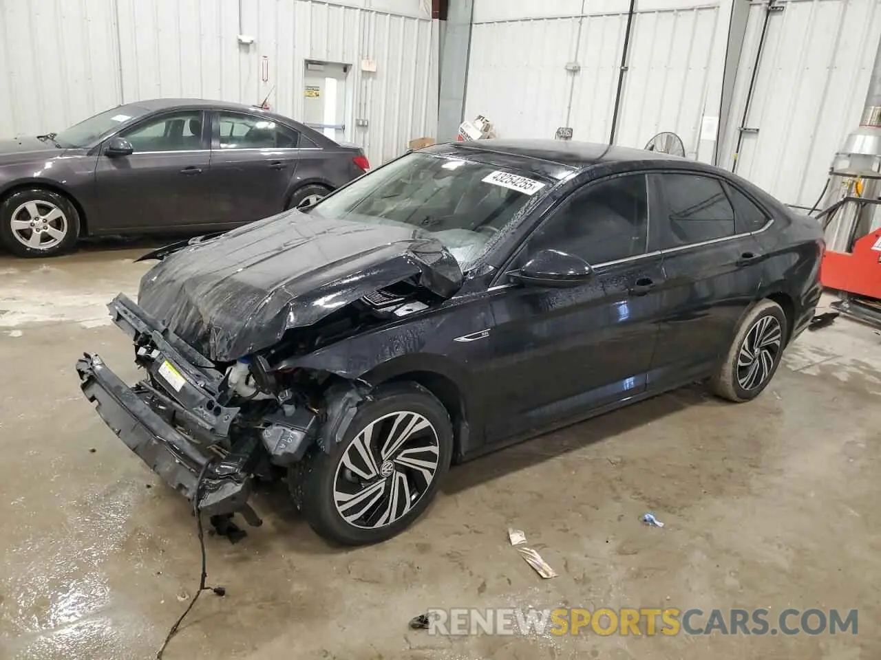 1 fotografías del automóvil dañado 3VWE57BU2MM044890 VOLKSWAGEN JETTA 2021