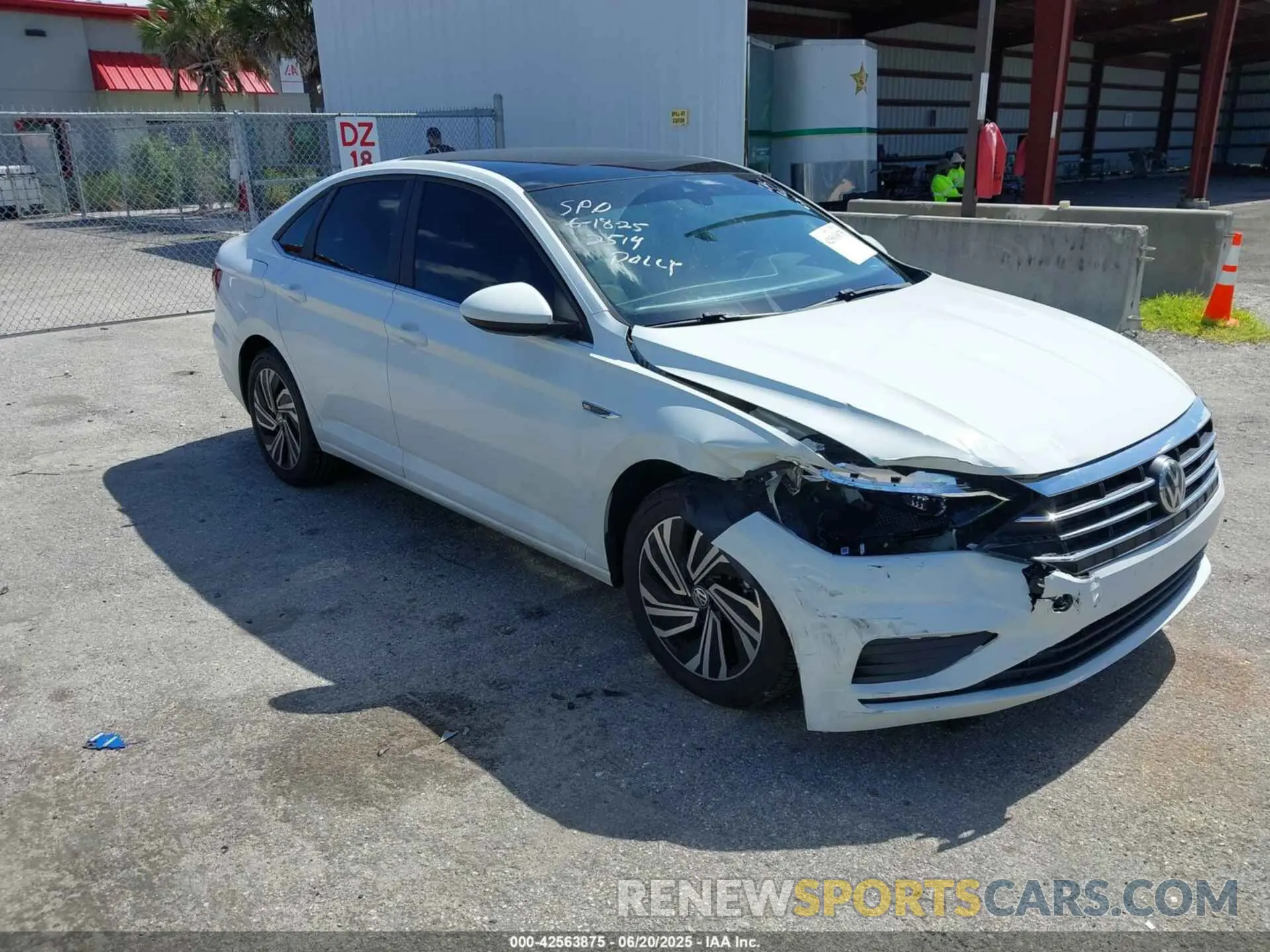 1 fotografías del automóvil dañado 3VWE57BU2MM047028 VOLKSWAGEN JETTA 2021
