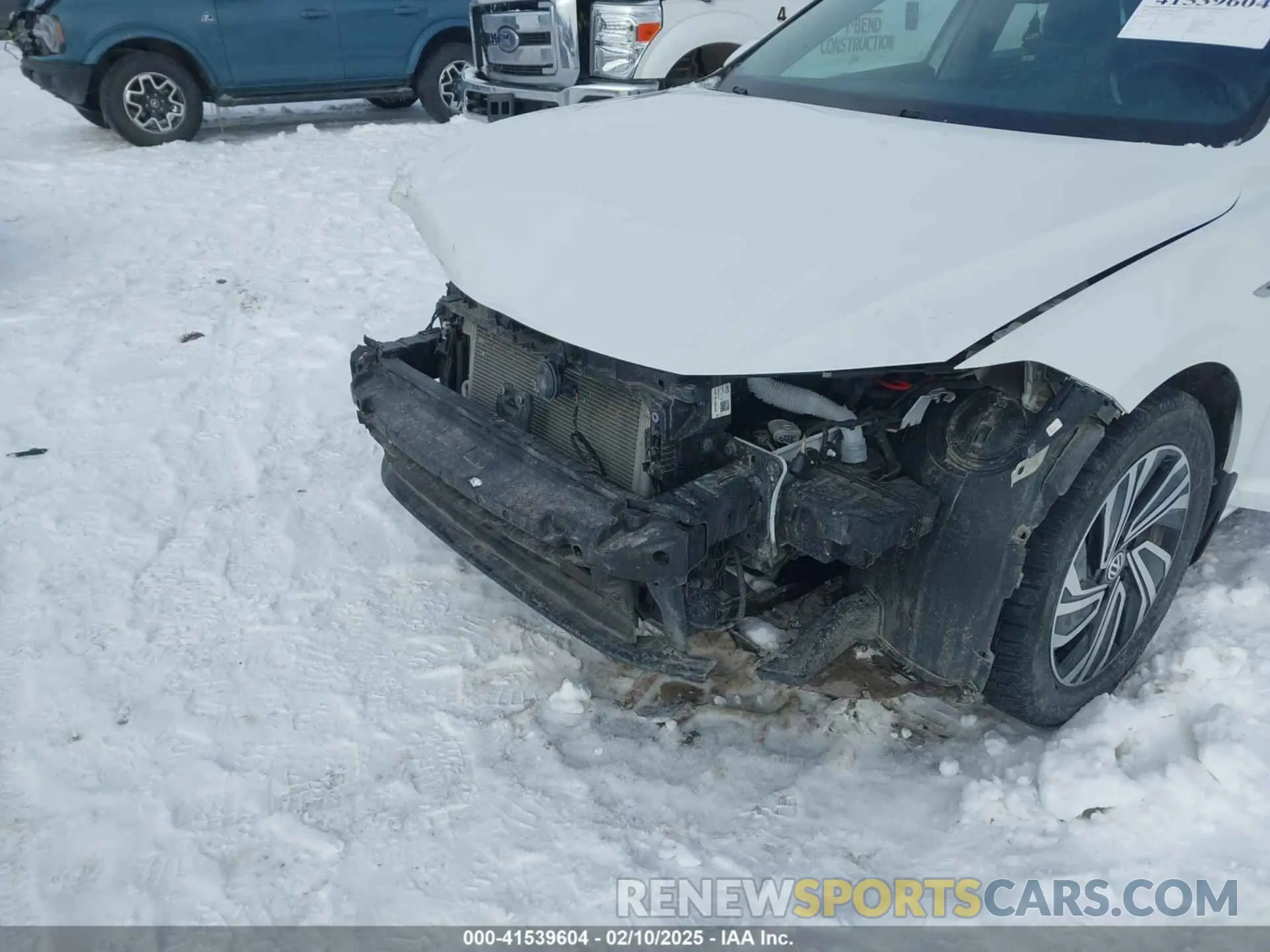 6 fotografías del automóvil dañado 3VWE57BU2MM051239 VOLKSWAGEN JETTA 2021