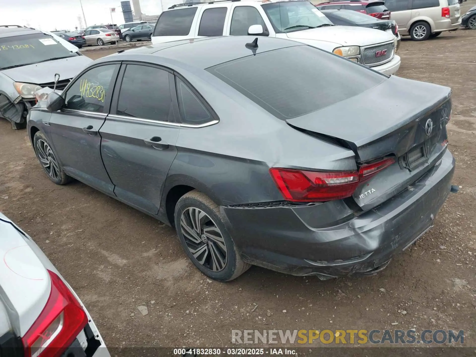 3 fotografías del automóvil dañado 3VWE57BU5MM086681 VOLKSWAGEN JETTA 2021