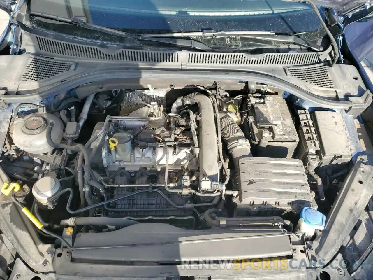 11 fotografías del automóvil dañado 3VWE57BU6MM003744 VOLKSWAGEN JETTA 2021