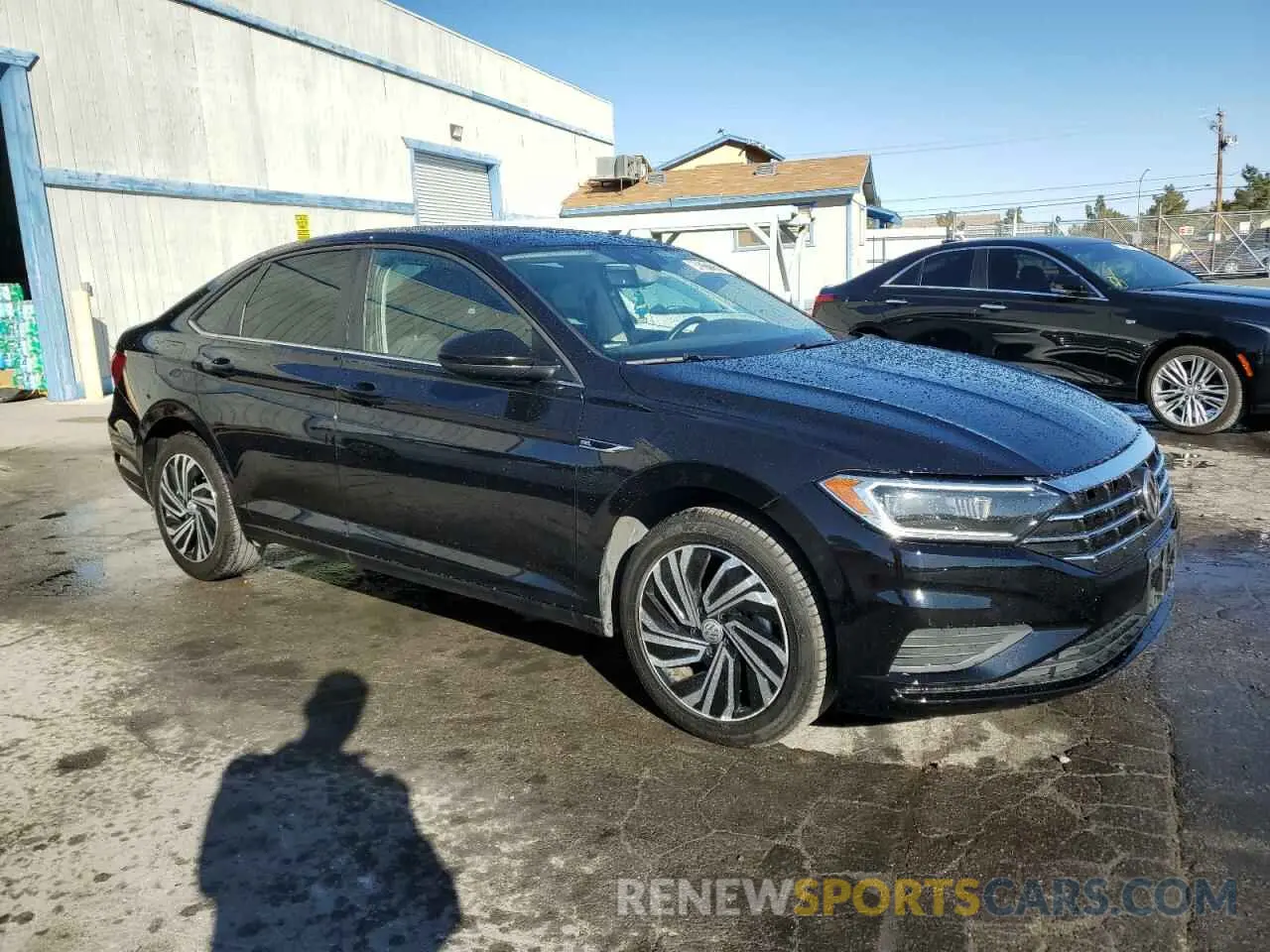 4 fotografías del automóvil dañado 3VWE57BU6MM094367 VOLKSWAGEN JETTA 2021