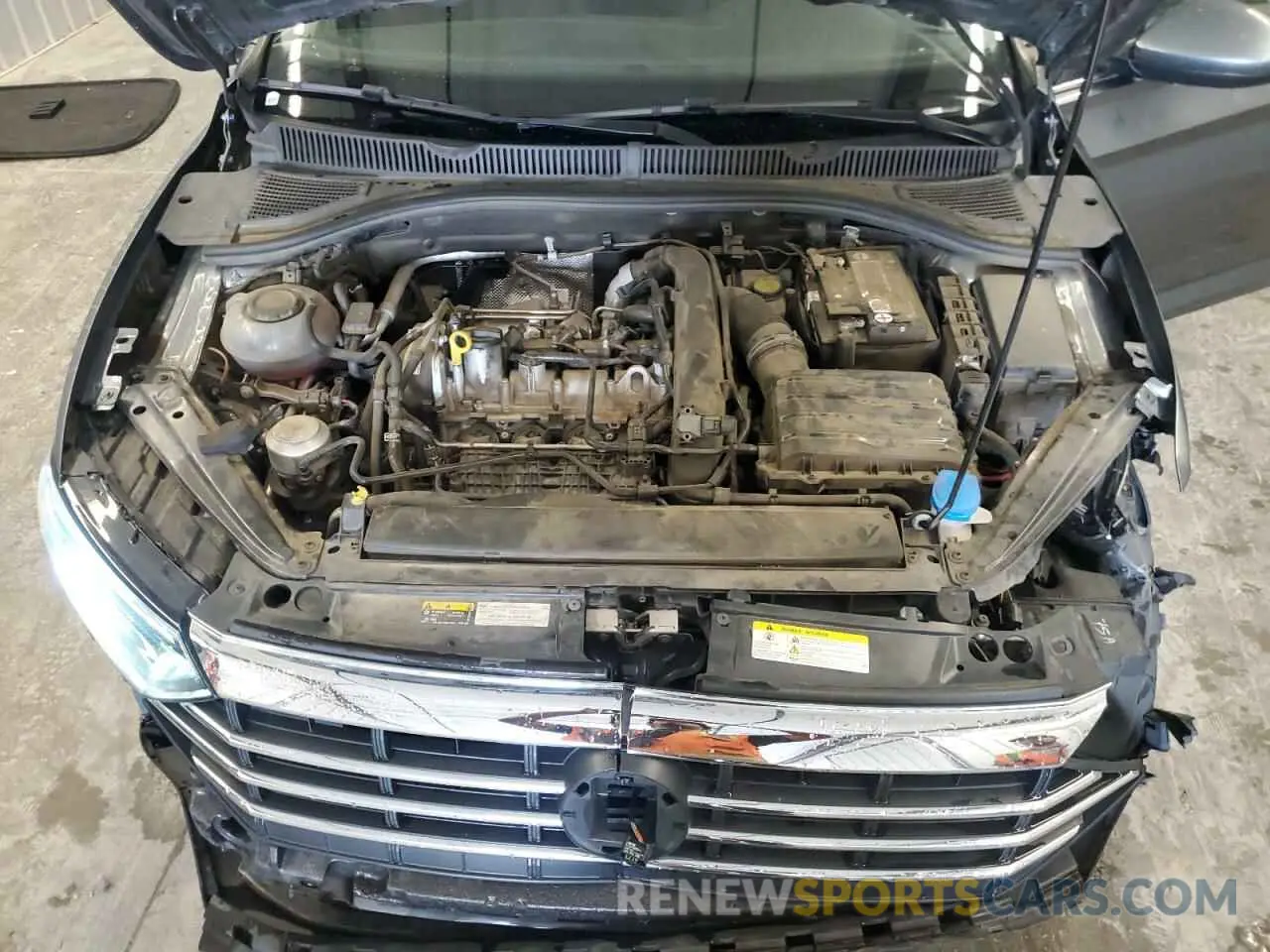 11 fotografías del automóvil dañado 3VWE57BU7MM021864 VOLKSWAGEN JETTA 2021