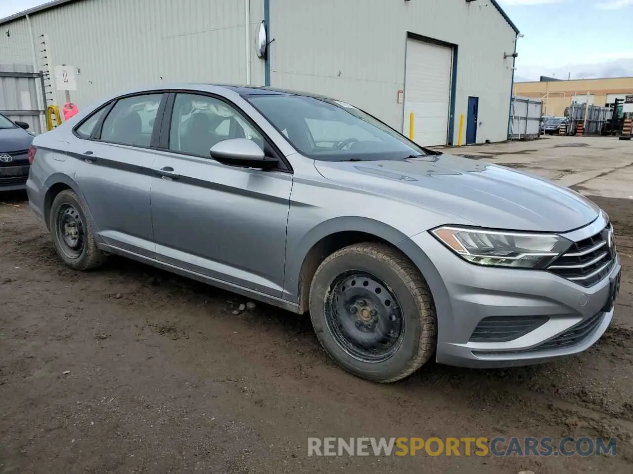 4 fotografías del automóvil dañado 3VWE57BU7MM028006 VOLKSWAGEN JETTA 2021