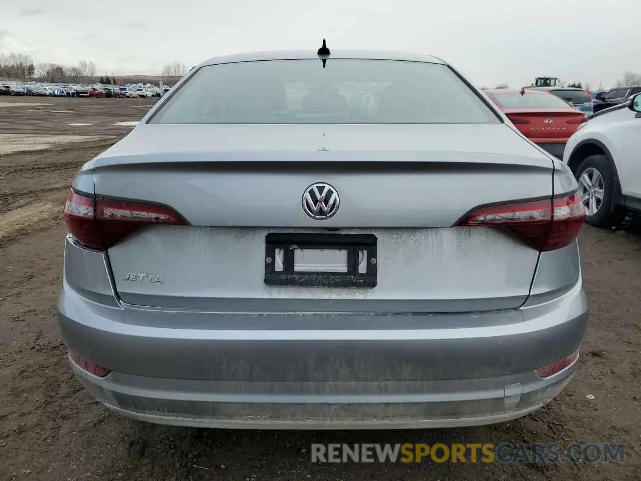 6 fotografías del automóvil dañado 3VWE57BU7MM028006 VOLKSWAGEN JETTA 2021