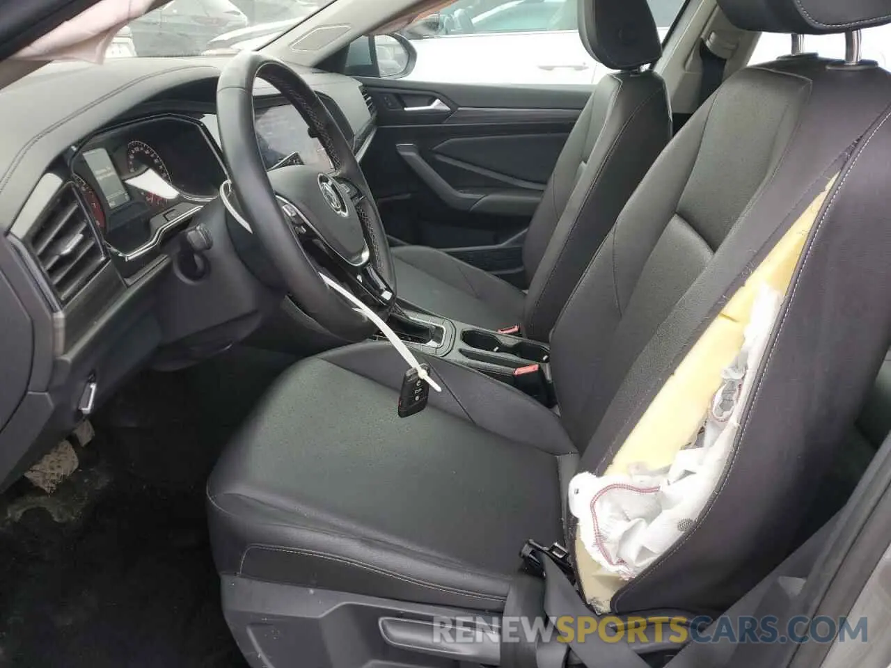 7 fotografías del automóvil dañado 3VWE57BU7MM028006 VOLKSWAGEN JETTA 2021
