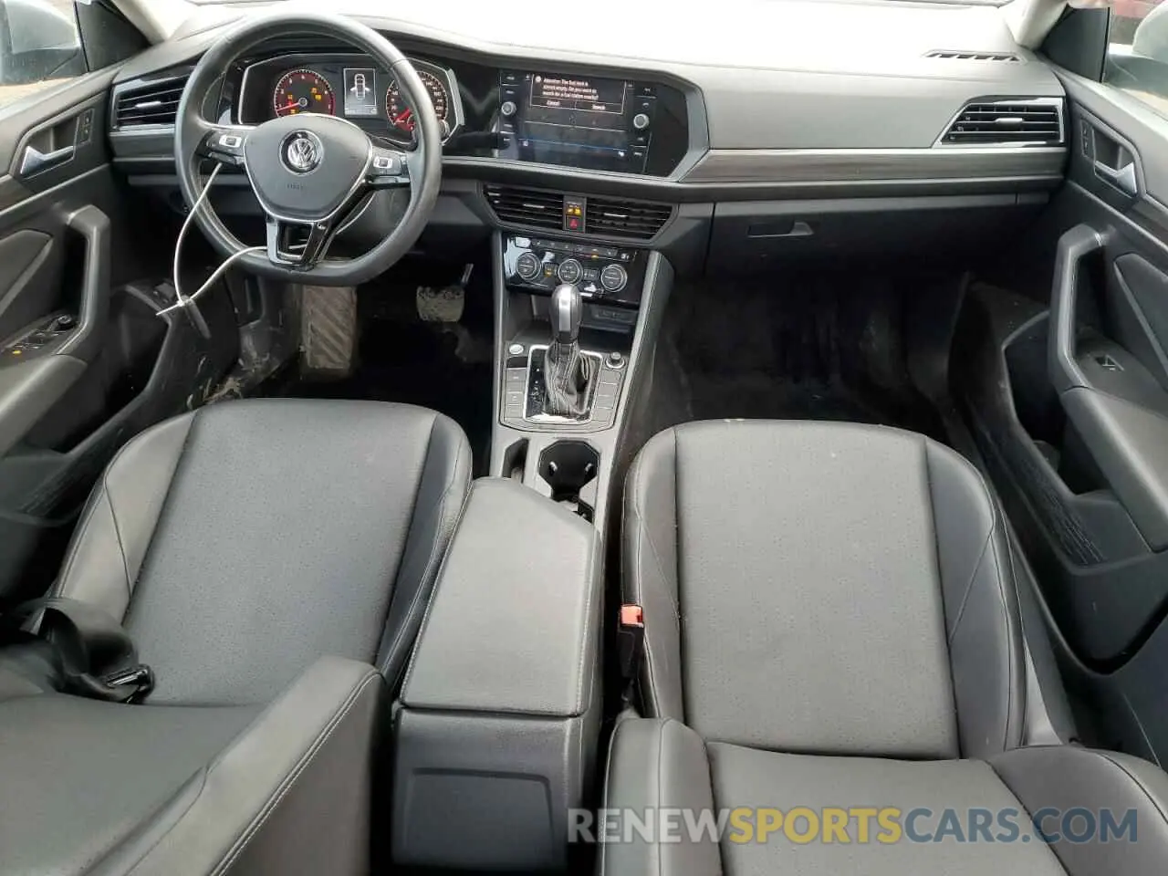 8 fotografías del automóvil dañado 3VWE57BU7MM028006 VOLKSWAGEN JETTA 2021