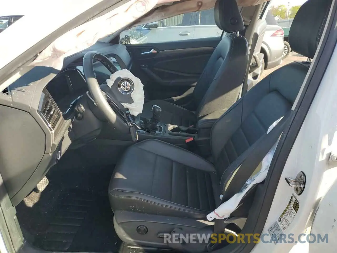7 fotografías del automóvil dañado 3VWE57BU8MM084746 VOLKSWAGEN JETTA 2021