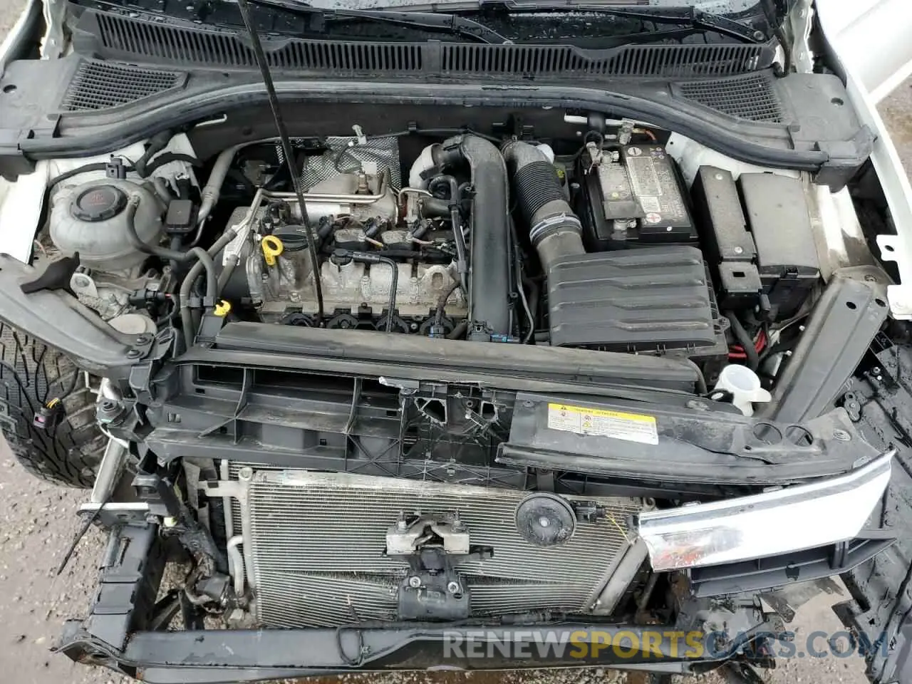 11 fotografías del automóvil dañado 3VWE57BU9MM043364 VOLKSWAGEN JETTA 2021