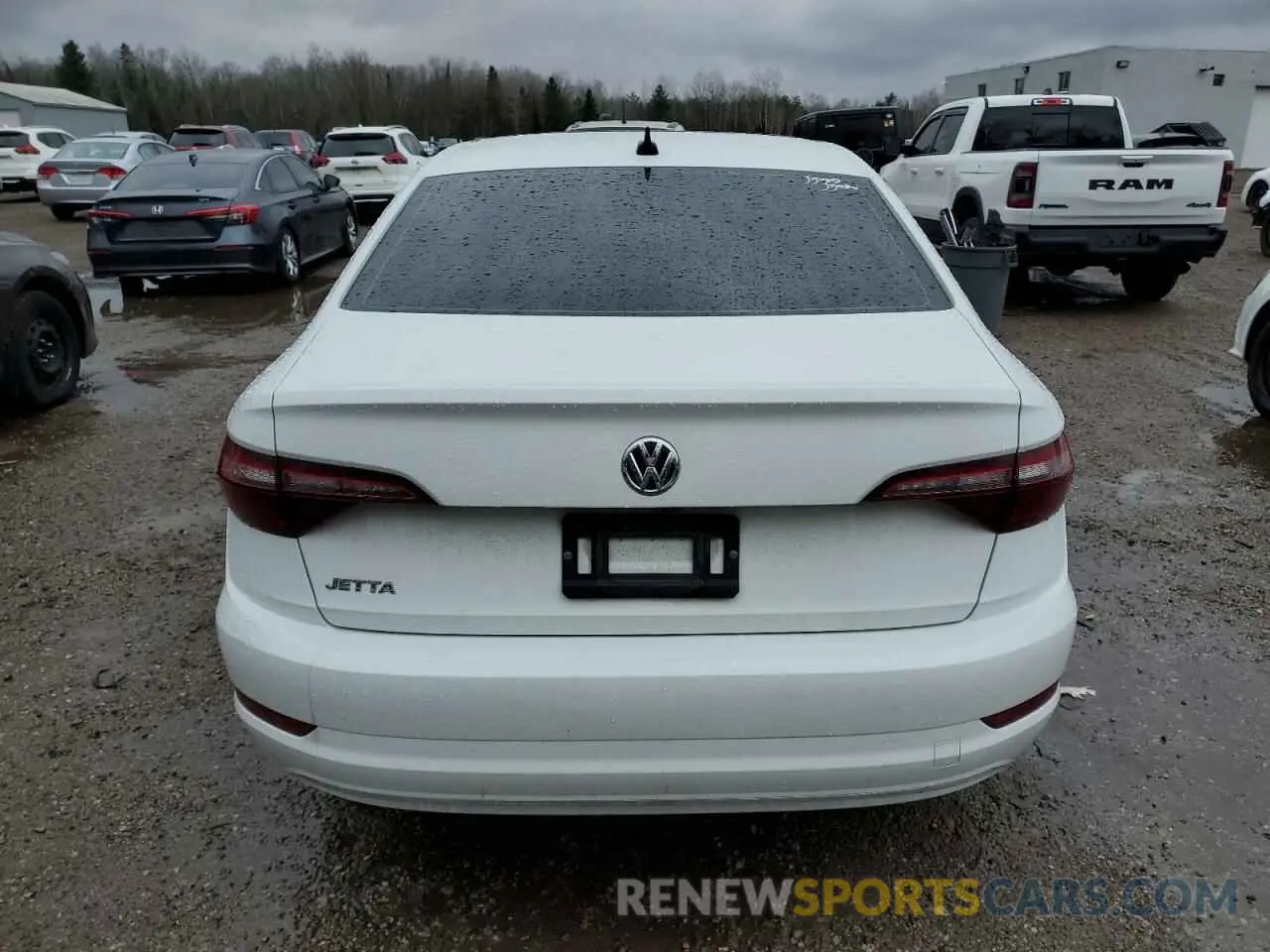 6 fotografías del automóvil dañado 3VWE57BU9MM043364 VOLKSWAGEN JETTA 2021