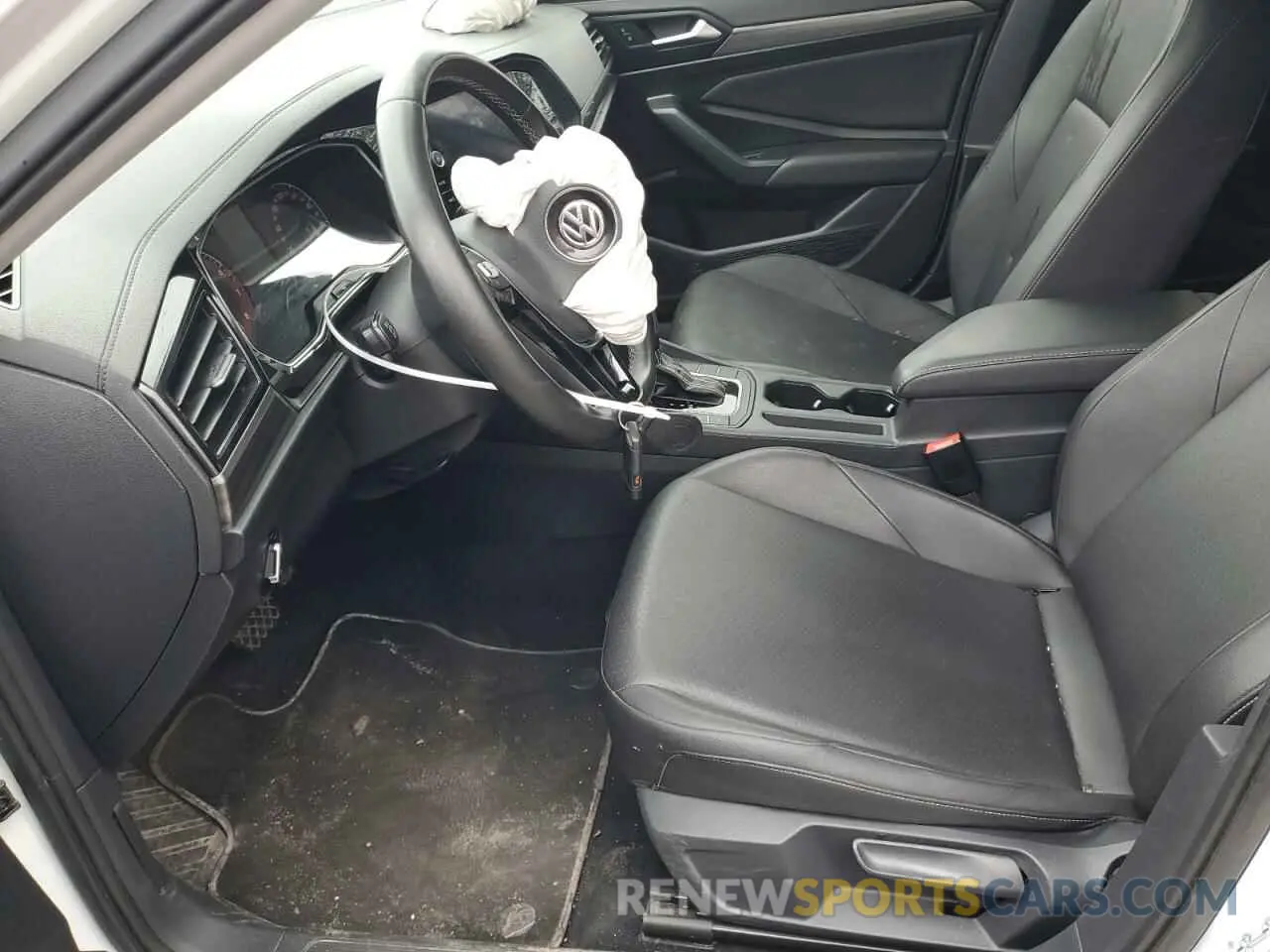 7 fotografías del automóvil dañado 3VWE57BU9MM043364 VOLKSWAGEN JETTA 2021