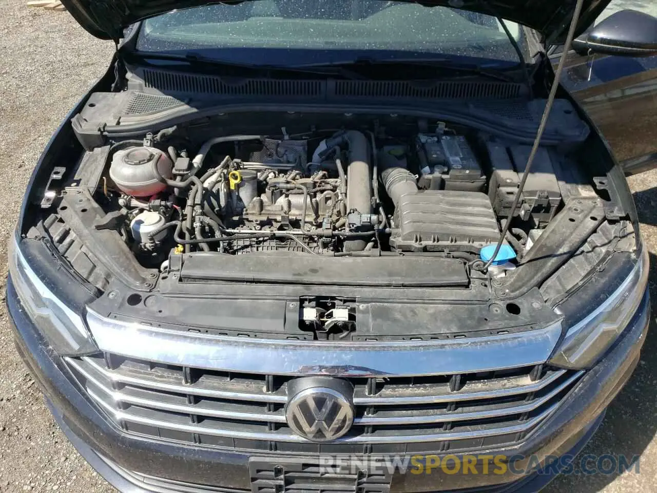 11 fotografías del automóvil dañado 3VWE57BU9MM046281 VOLKSWAGEN JETTA 2021