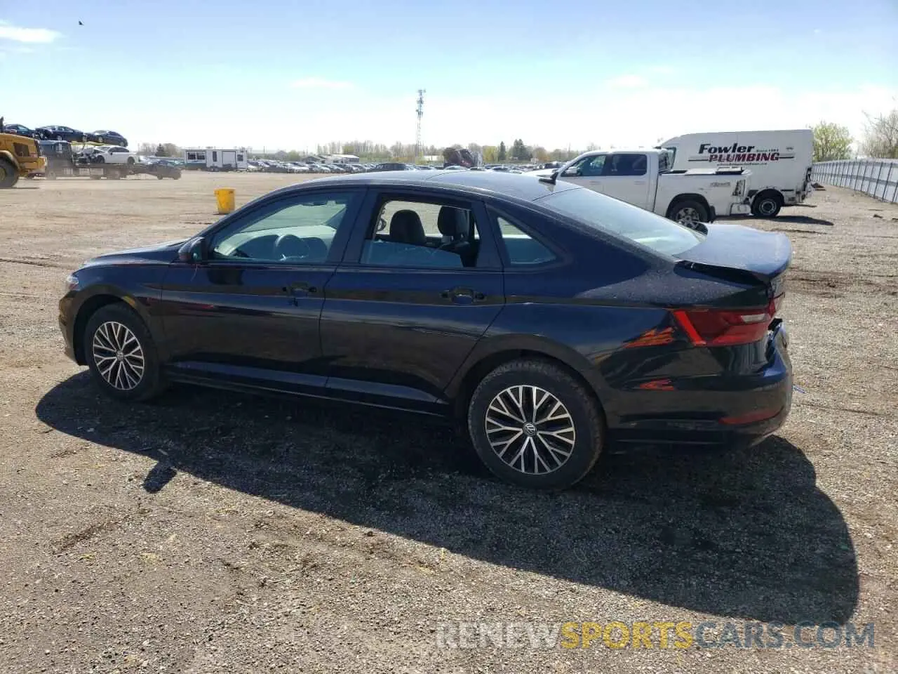 2 fotografías del automóvil dañado 3VWE57BU9MM046281 VOLKSWAGEN JETTA 2021