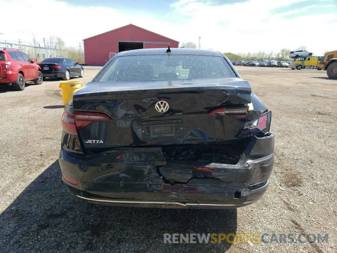 6 fotografías del automóvil dañado 3VWE57BU9MM046281 VOLKSWAGEN JETTA 2021