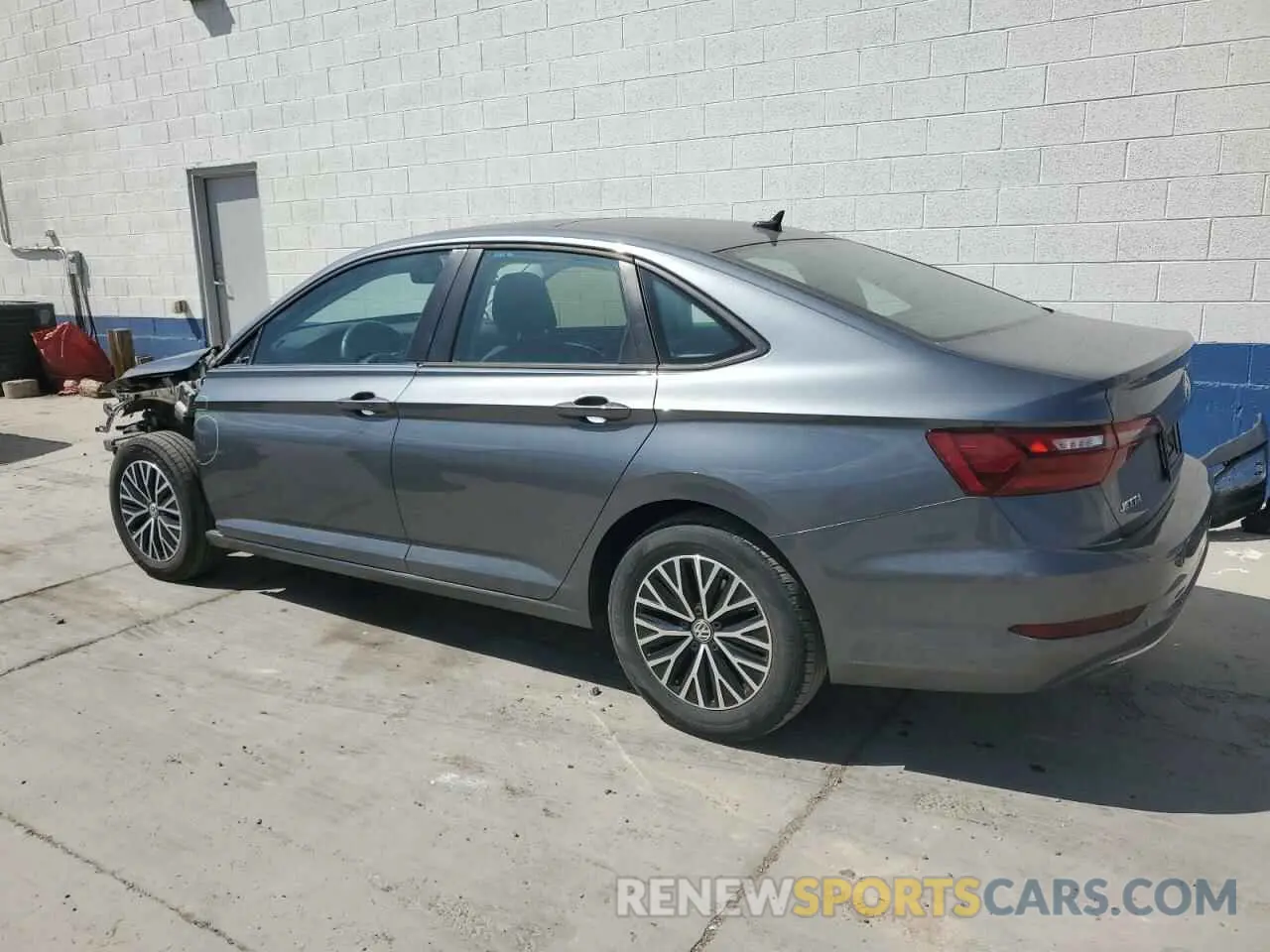2 fotografías del automóvil dañado 3VWE57BU9MM077191 VOLKSWAGEN JETTA 2021