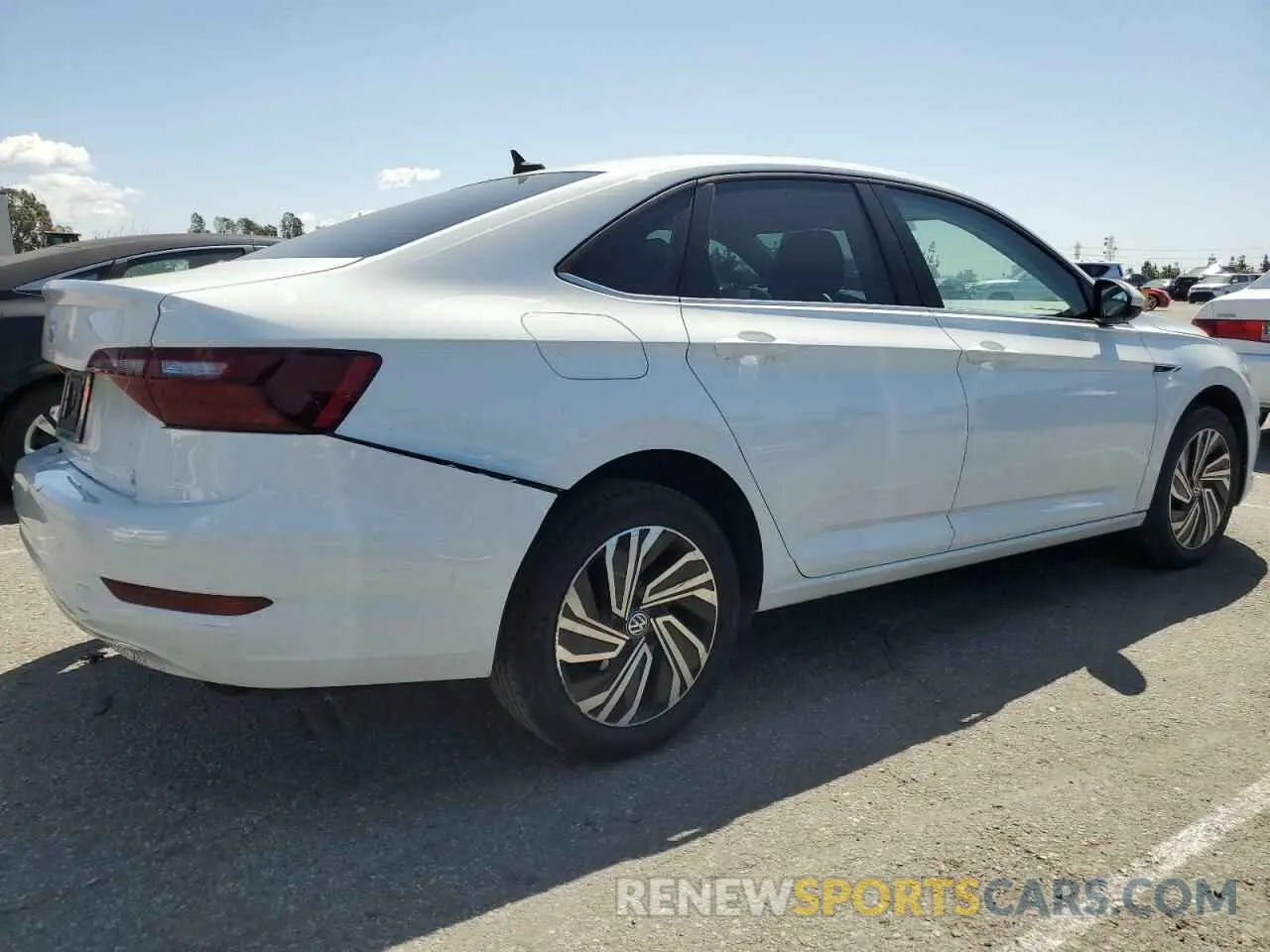 3 fotografías del automóvil dañado 3VWE57BU9MM082391 VOLKSWAGEN JETTA 2021