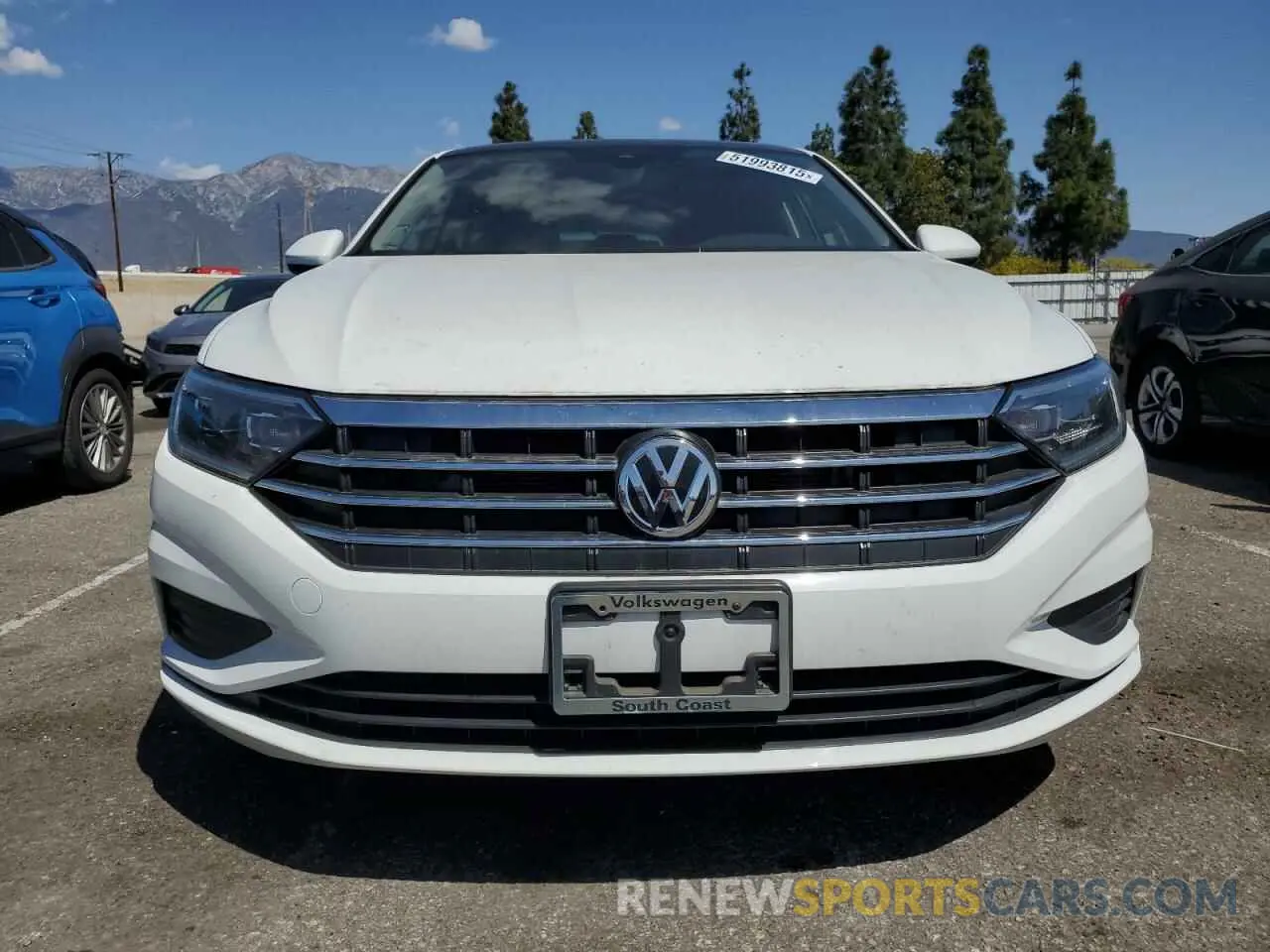5 fotografías del automóvil dañado 3VWE57BU9MM082391 VOLKSWAGEN JETTA 2021