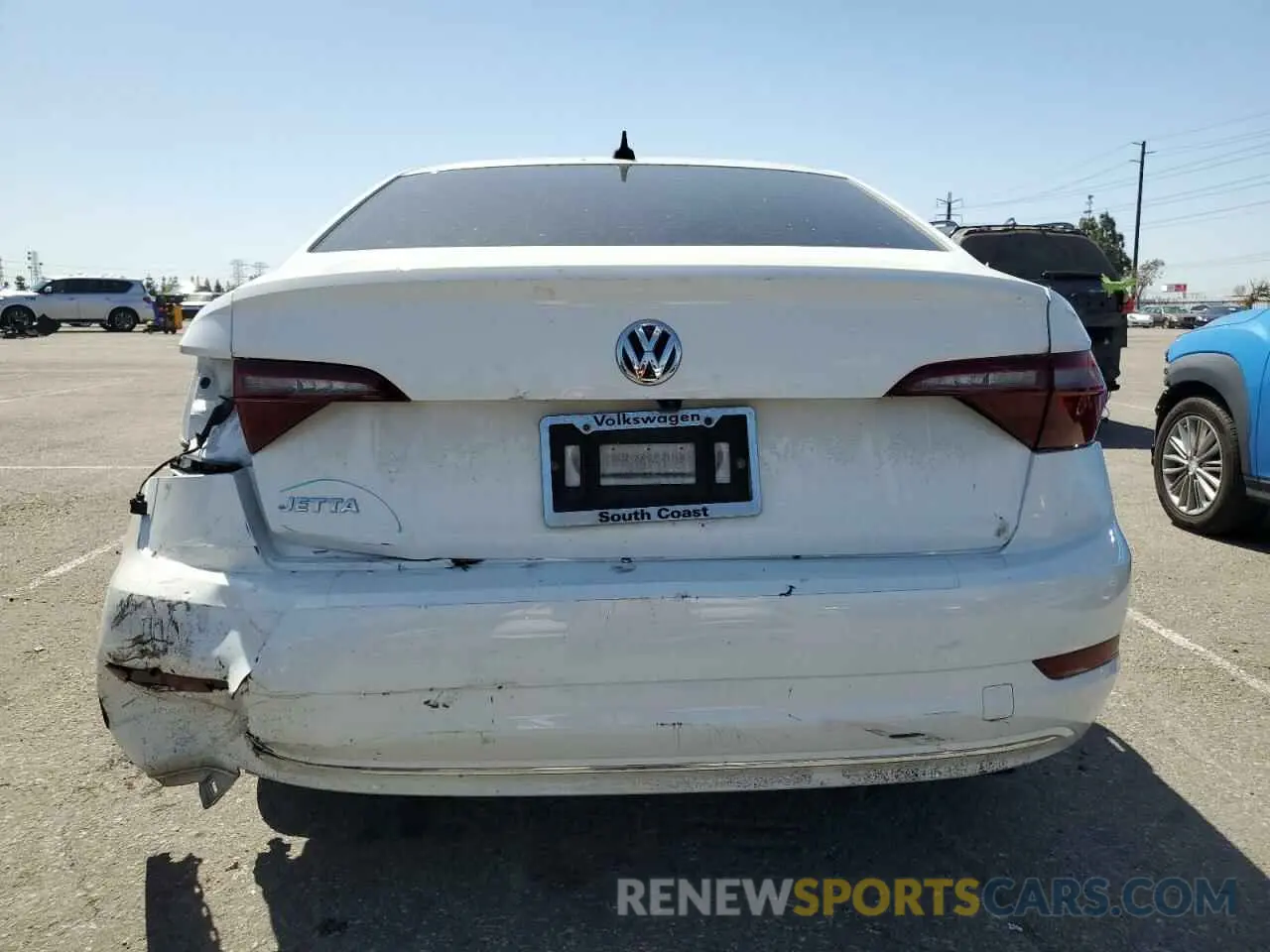 6 fotografías del automóvil dañado 3VWE57BU9MM082391 VOLKSWAGEN JETTA 2021