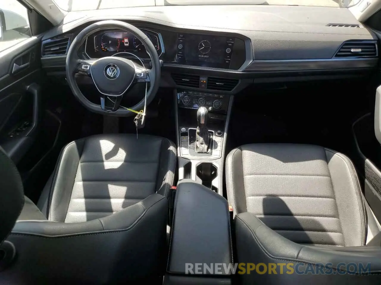 8 fotografías del automóvil dañado 3VWE57BU9MM082391 VOLKSWAGEN JETTA 2021