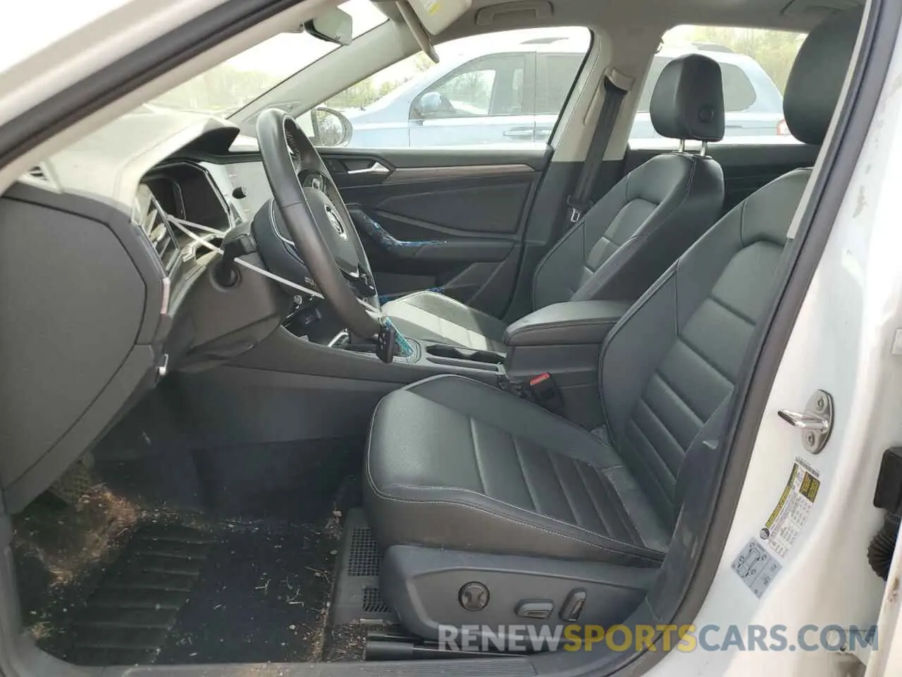 7 fotografías del automóvil dañado 3VWE57BU9MM103207 VOLKSWAGEN JETTA 2021