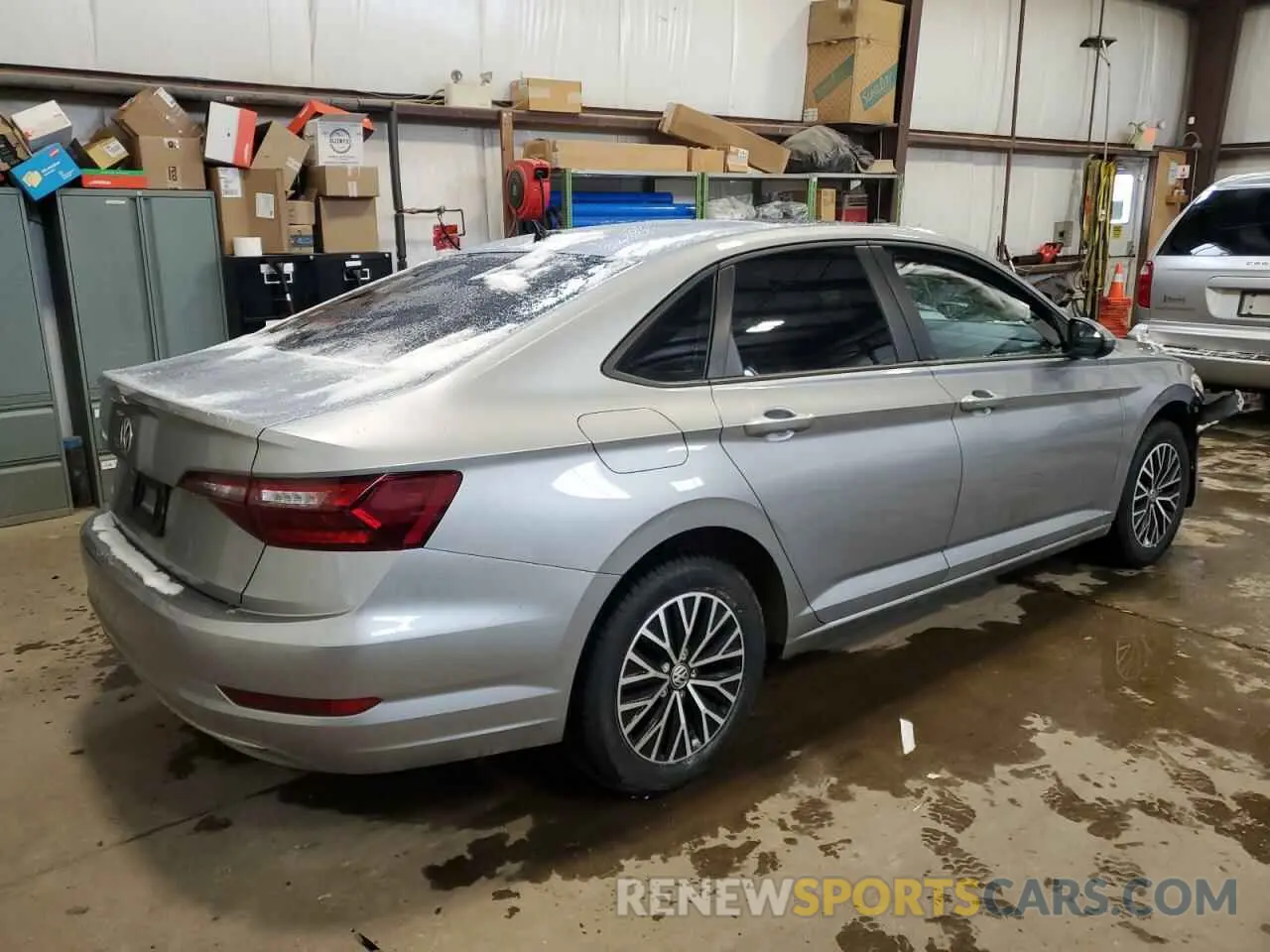 3 fotografías del automóvil dañado 3VWE57BUXMM073070 VOLKSWAGEN JETTA 2021