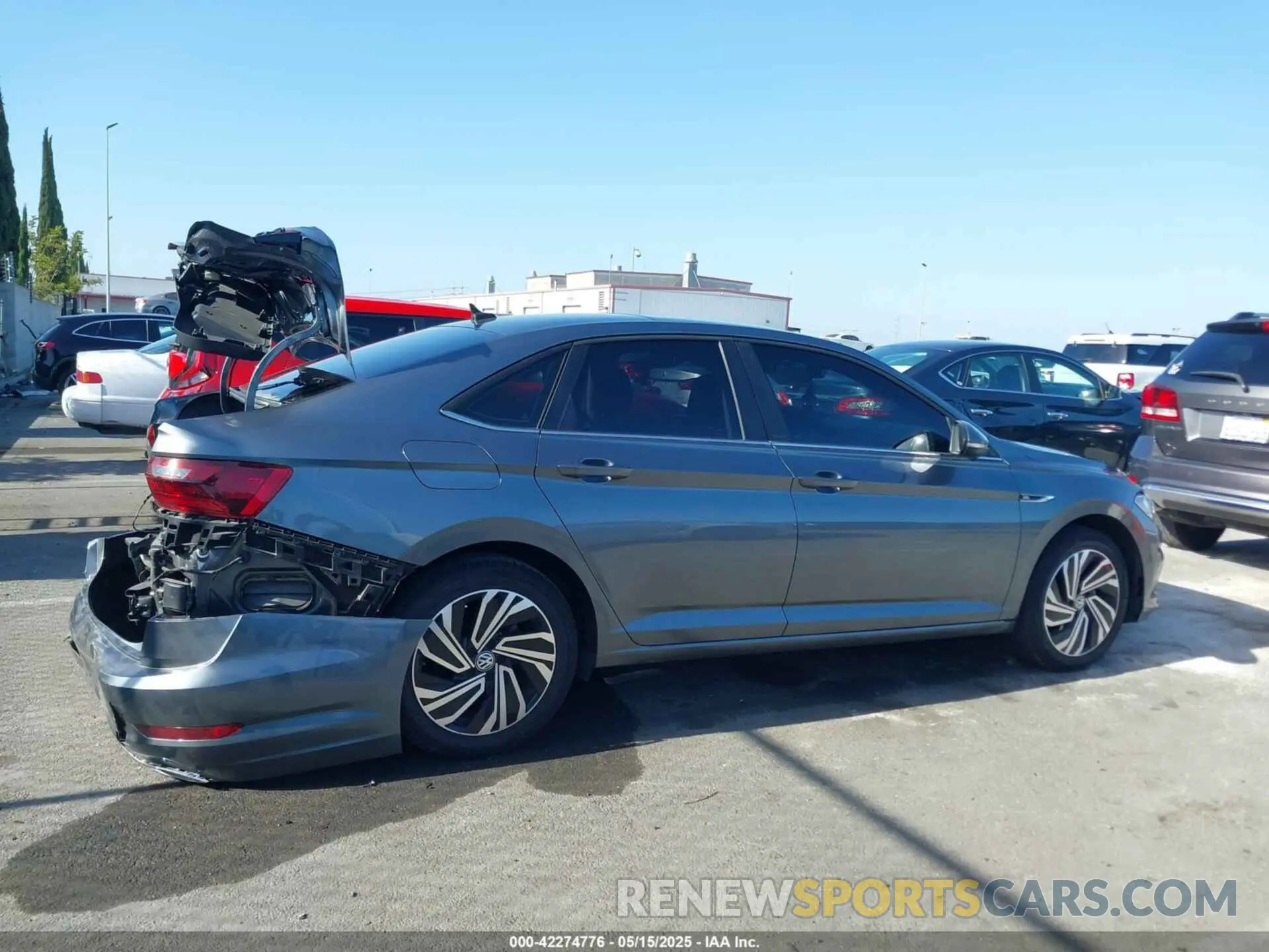 14 fotografías del automóvil dañado 3VWG57BU2MM010344 VOLKSWAGEN JETTA 2021