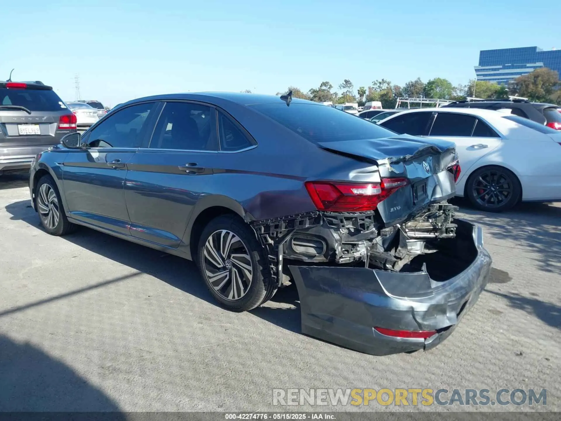 3 fotografías del automóvil dañado 3VWG57BU2MM010344 VOLKSWAGEN JETTA 2021