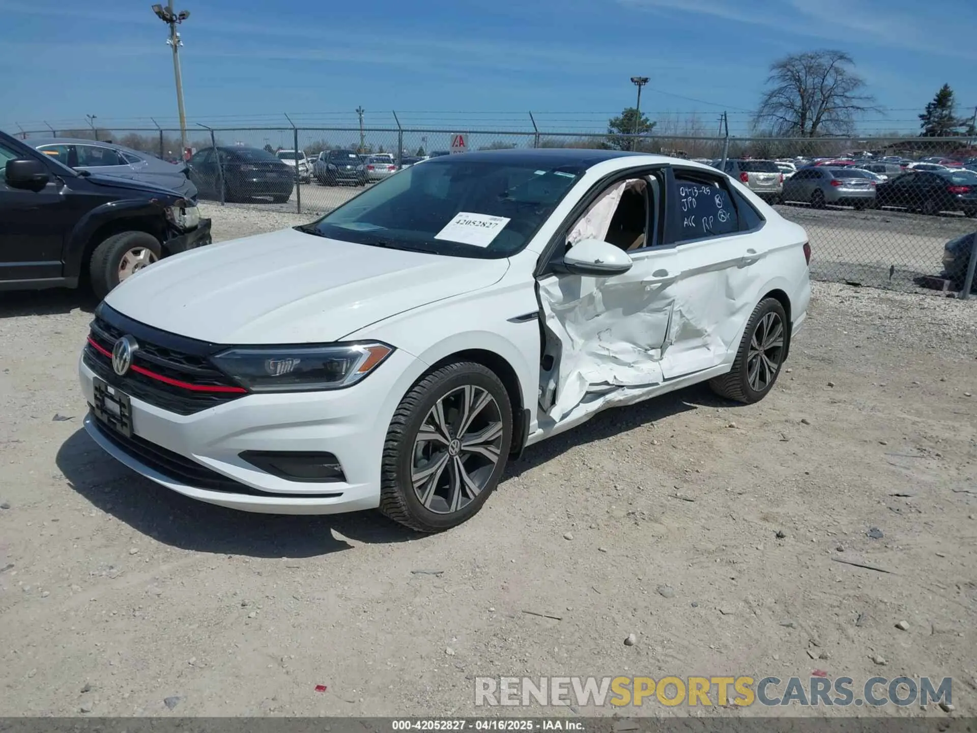 2 fotografías del automóvil dañado 3VWG57BU3MM058273 VOLKSWAGEN JETTA 2021