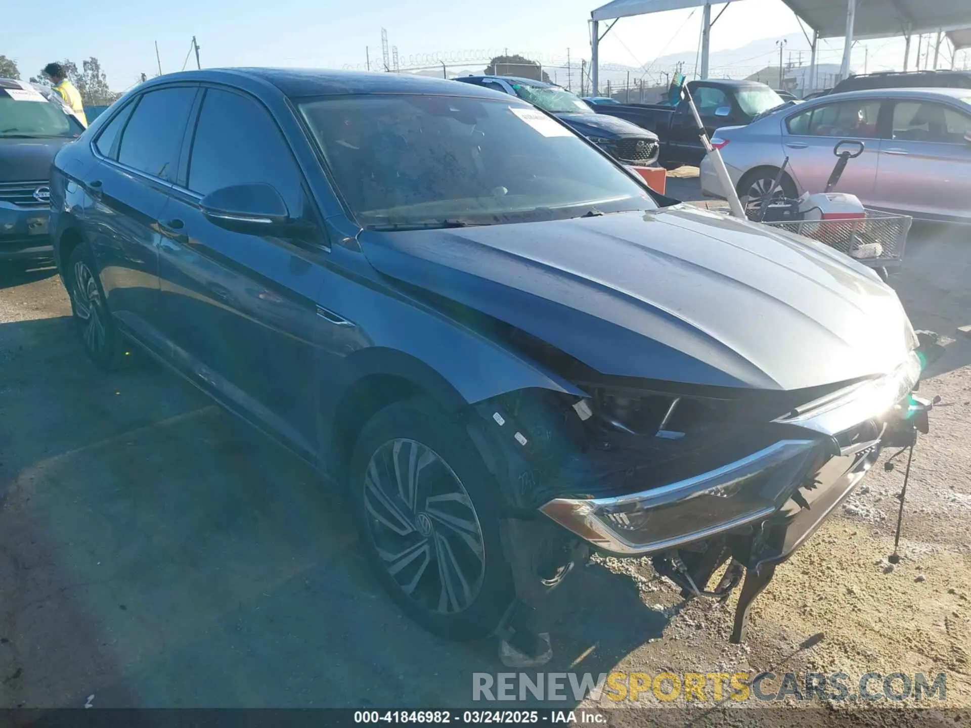 1 fotografías del automóvil dañado 3VWG57BU4MM049632 VOLKSWAGEN JETTA 2021