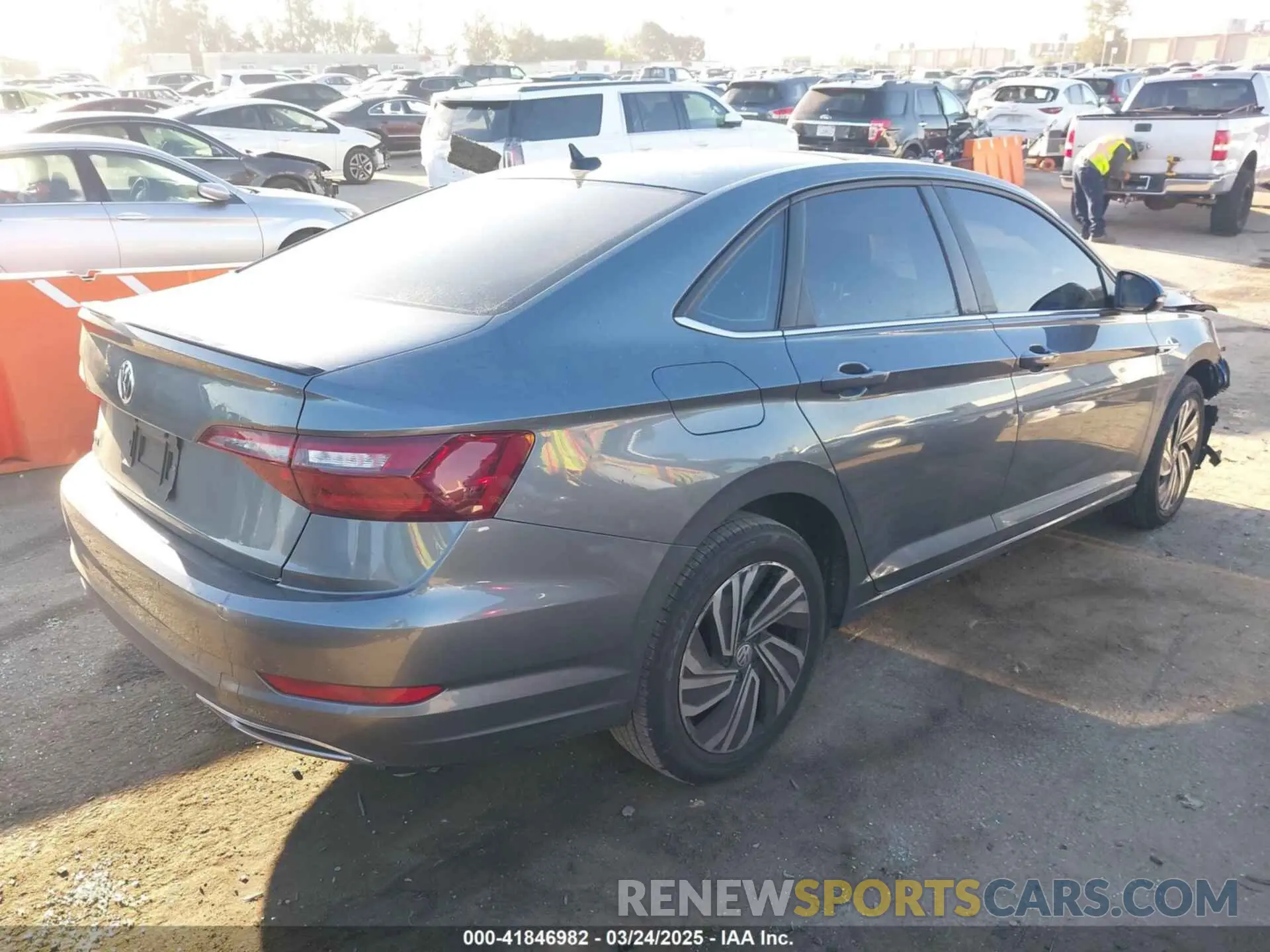4 fotografías del automóvil dañado 3VWG57BU4MM049632 VOLKSWAGEN JETTA 2021