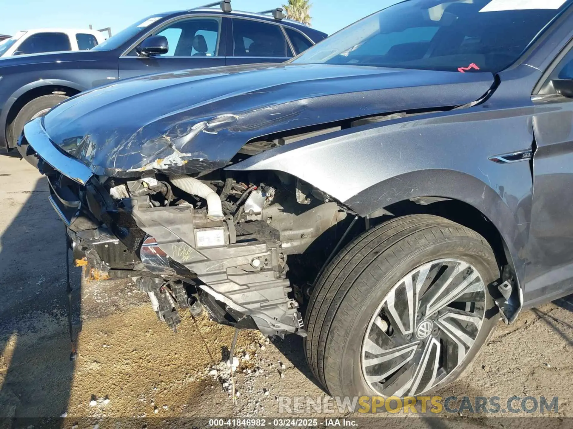 6 fotografías del automóvil dañado 3VWG57BU4MM049632 VOLKSWAGEN JETTA 2021
