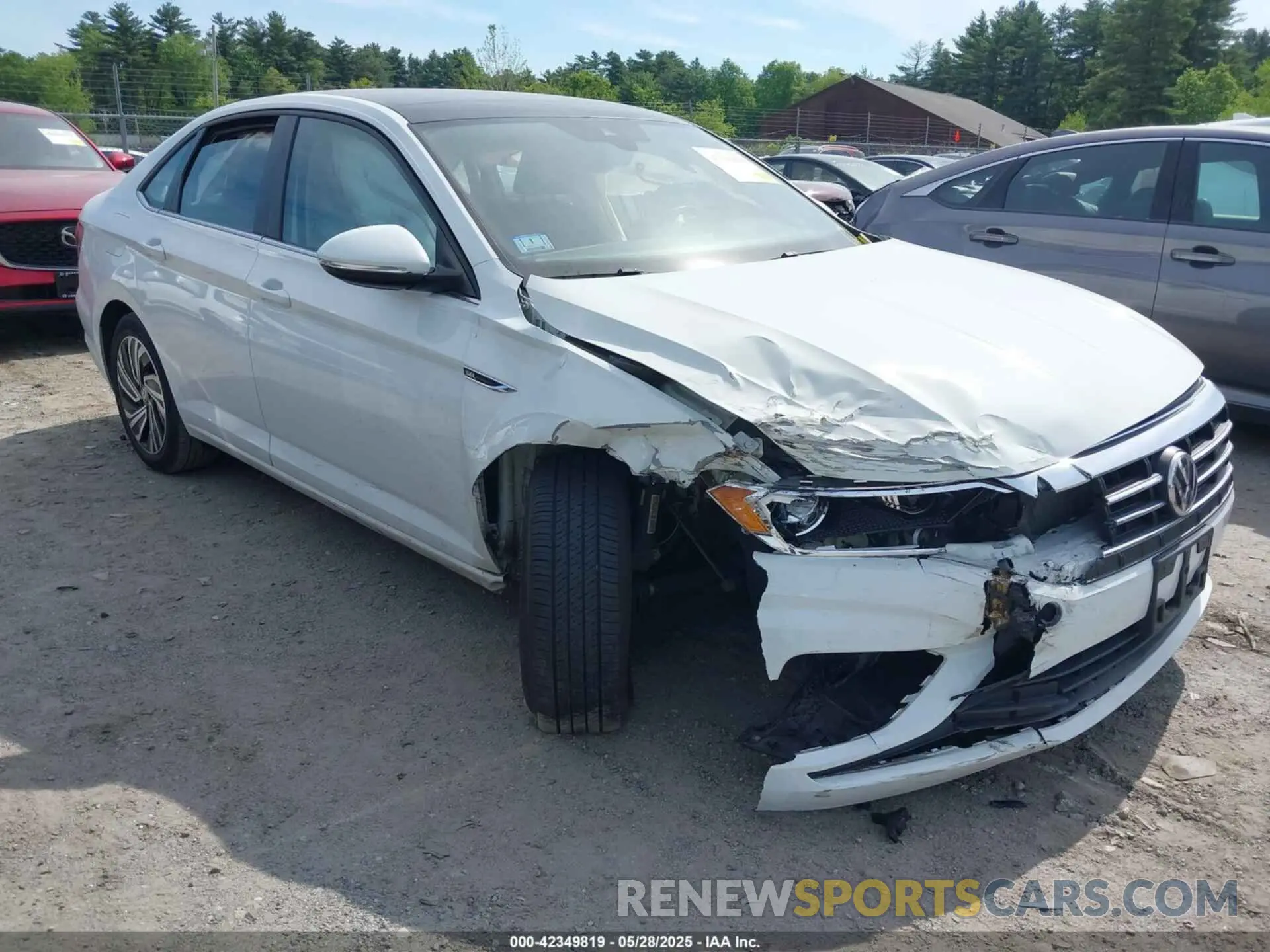 1 fotografías del automóvil dañado 3VWG57BU4MM052689 VOLKSWAGEN JETTA 2021