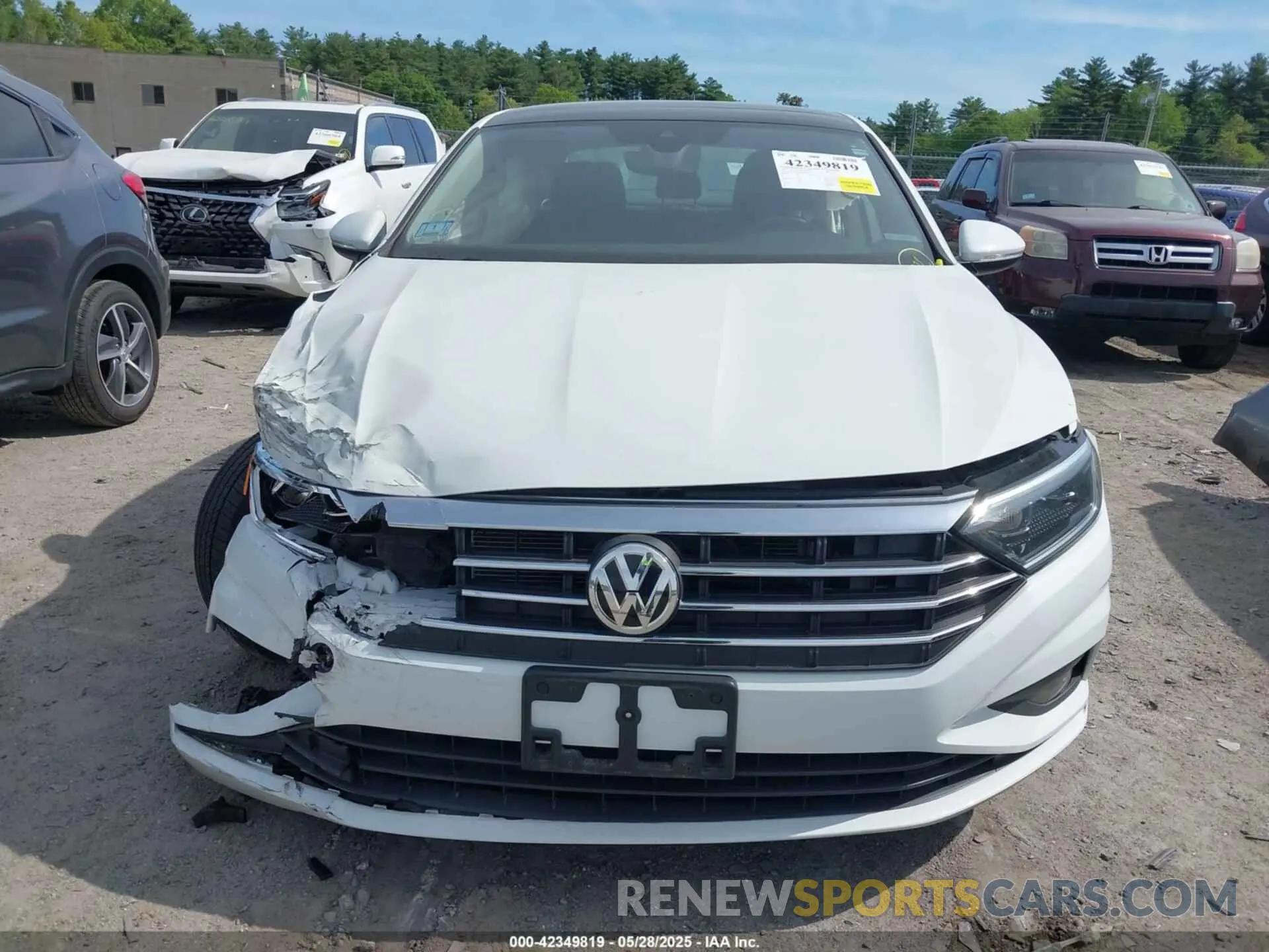 12 fotografías del automóvil dañado 3VWG57BU4MM052689 VOLKSWAGEN JETTA 2021