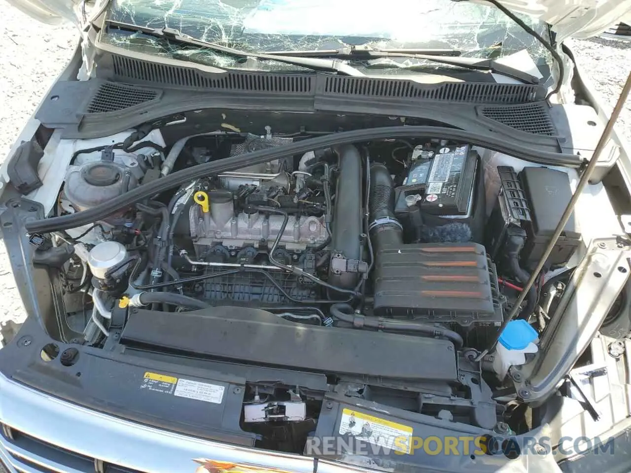 11 fotografías del automóvil dañado 3VWG57BU5MM070795 VOLKSWAGEN JETTA 2021