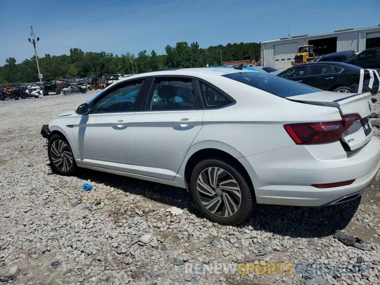 2 fotografías del automóvil dañado 3VWG57BU5MM070795 VOLKSWAGEN JETTA 2021