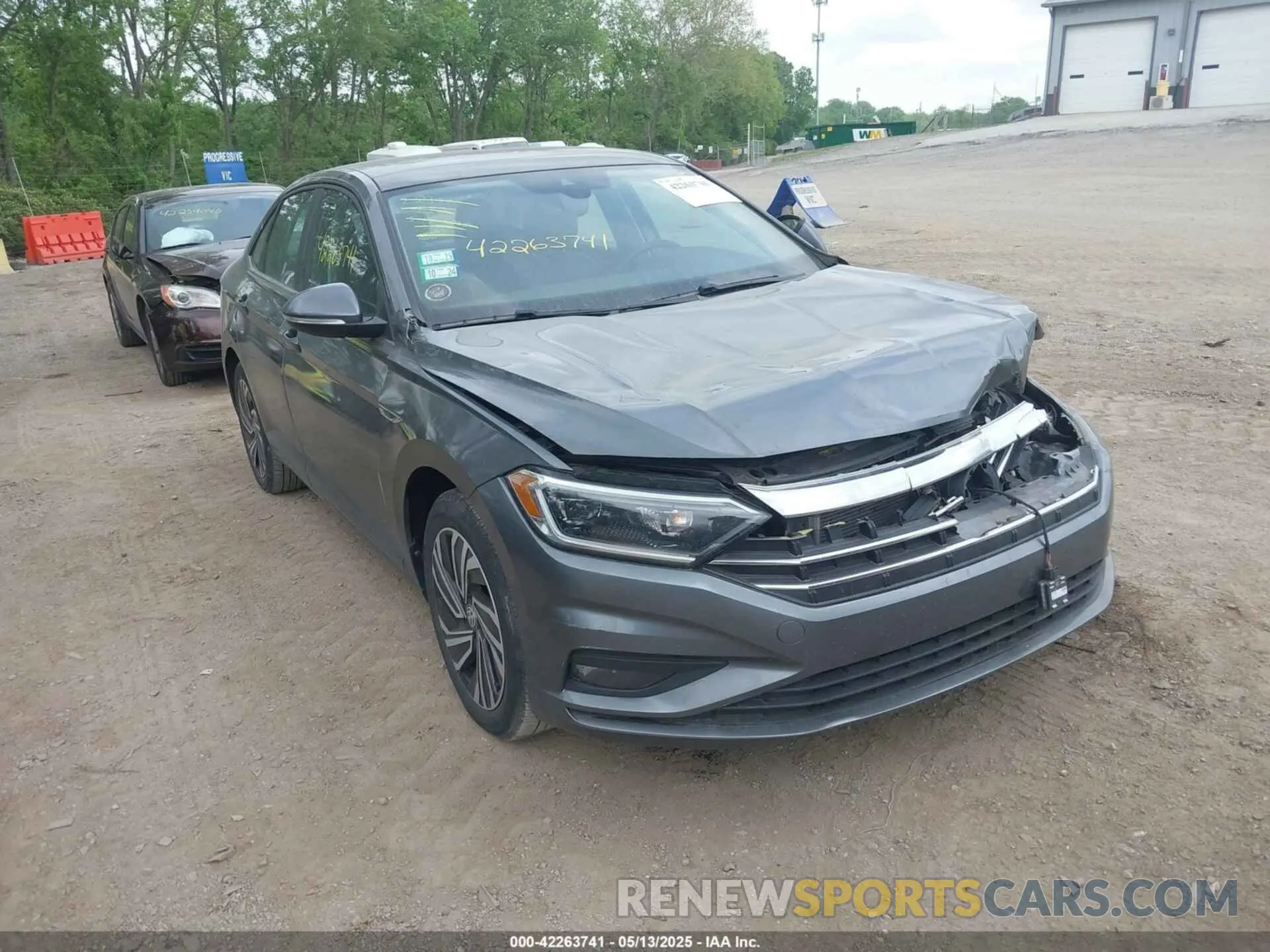 1 fotografías del automóvil dañado 3VWG57BU8MM017203 VOLKSWAGEN JETTA 2021