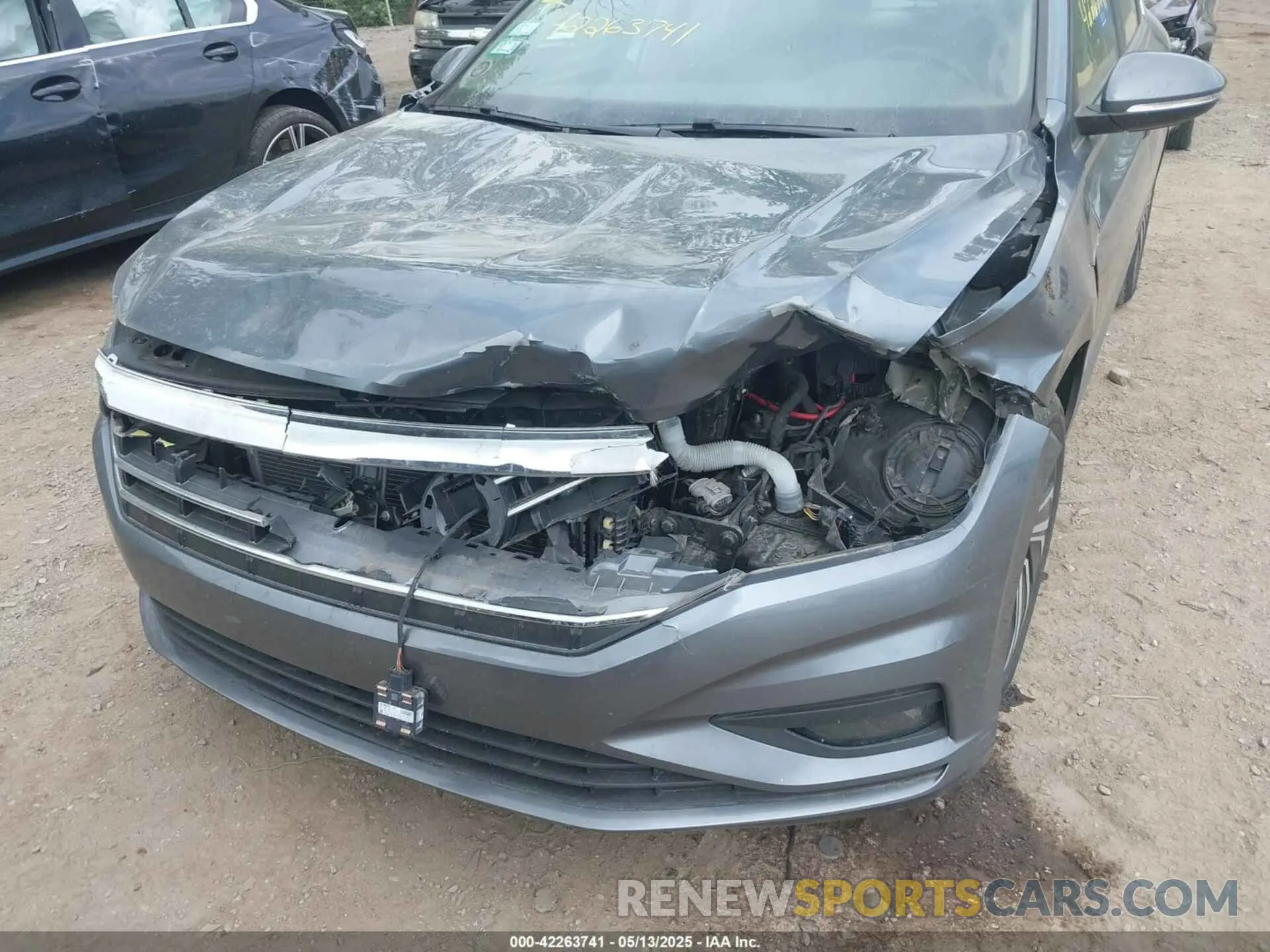 6 fotografías del automóvil dañado 3VWG57BU8MM017203 VOLKSWAGEN JETTA 2021