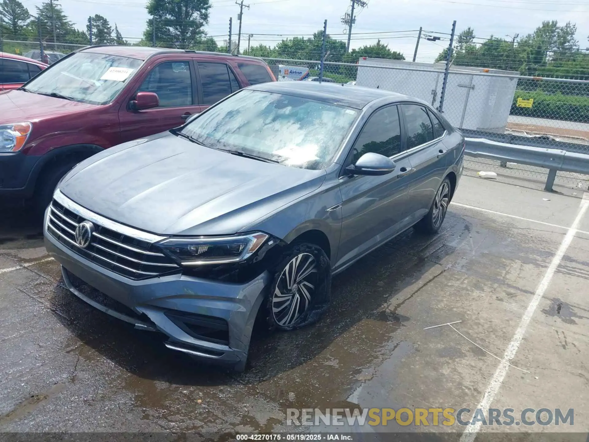 2 fotografías del automóvil dañado 3VWG57BU9MM100493 VOLKSWAGEN JETTA 2021