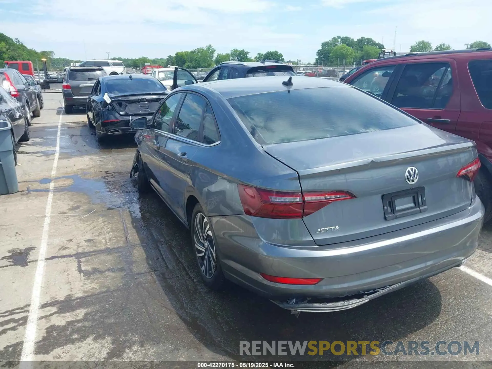 3 fotografías del automóvil dañado 3VWG57BU9MM100493 VOLKSWAGEN JETTA 2021