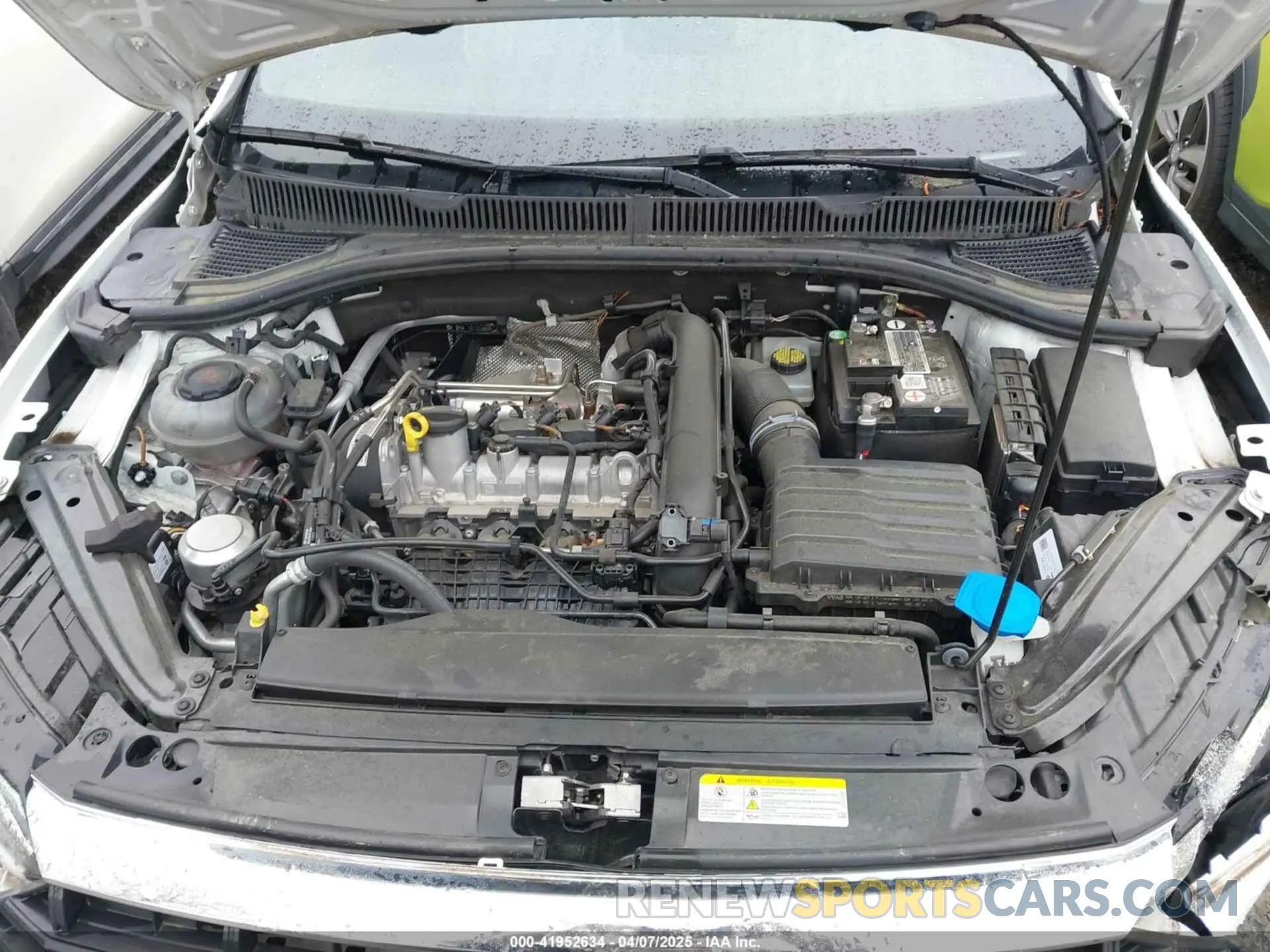 10 fotografías del automóvil dañado 3VWN57BU1MM065701 VOLKSWAGEN JETTA 2021