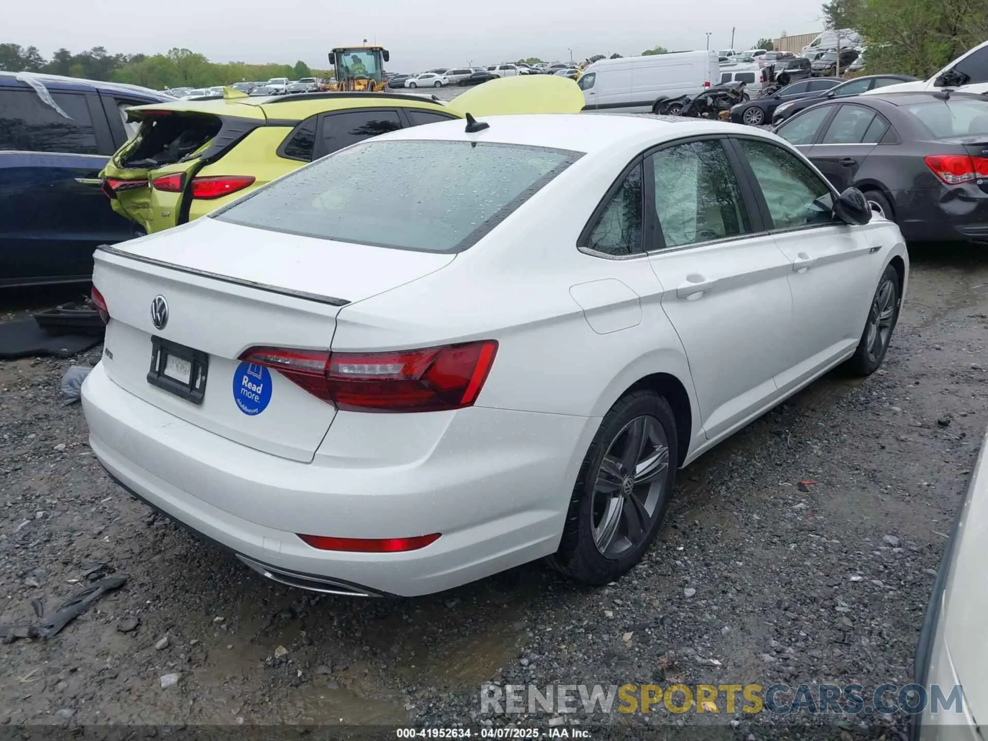 4 fotografías del automóvil dañado 3VWN57BU1MM065701 VOLKSWAGEN JETTA 2021