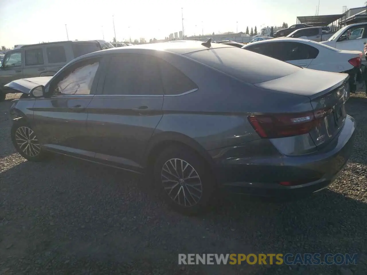 2 fotografías del automóvil dañado 3VWN57BU1MM086855 VOLKSWAGEN JETTA 2021