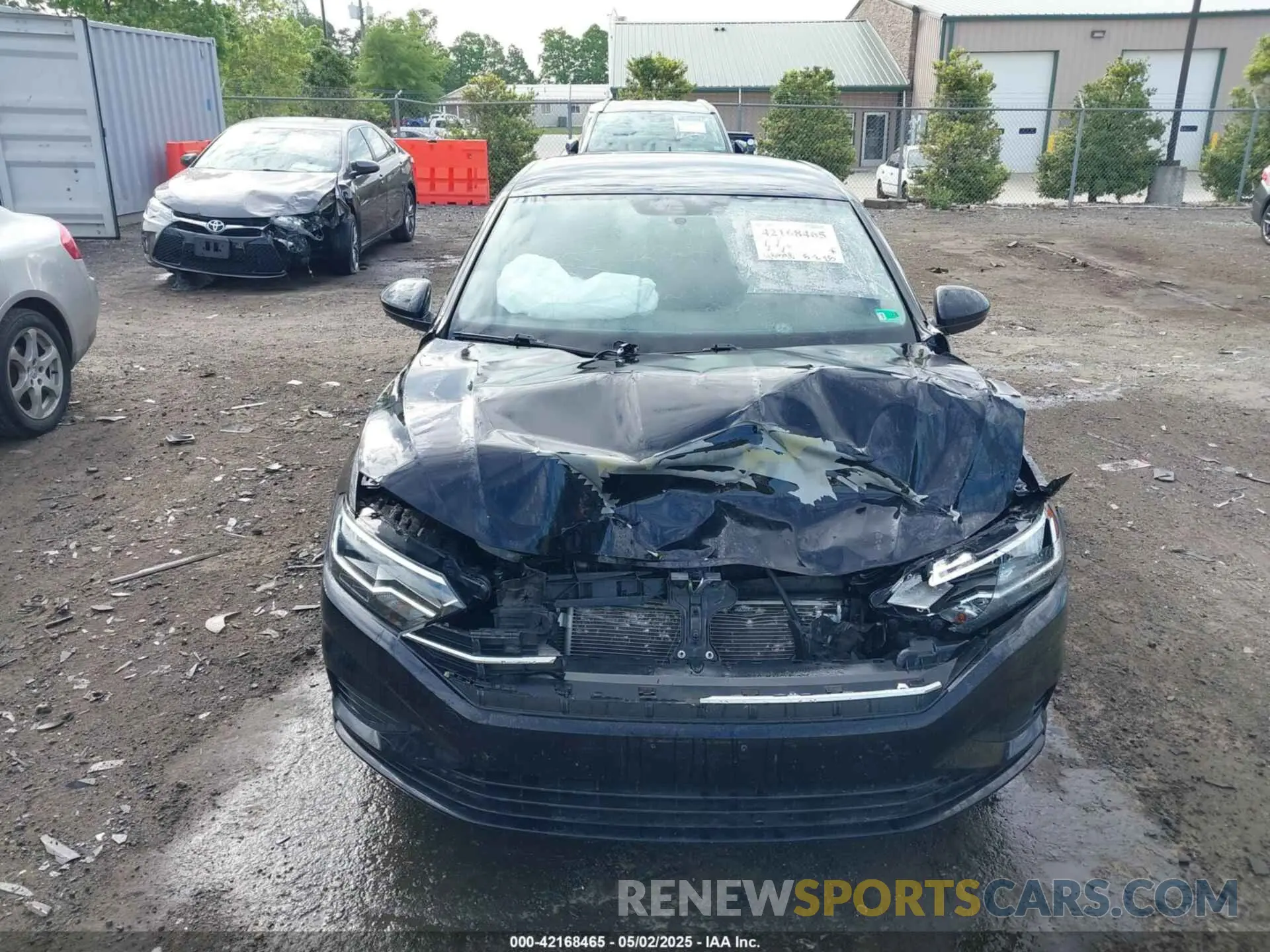 12 fotografías del automóvil dañado 3VWN57BU1MM103136 VOLKSWAGEN JETTA 2021