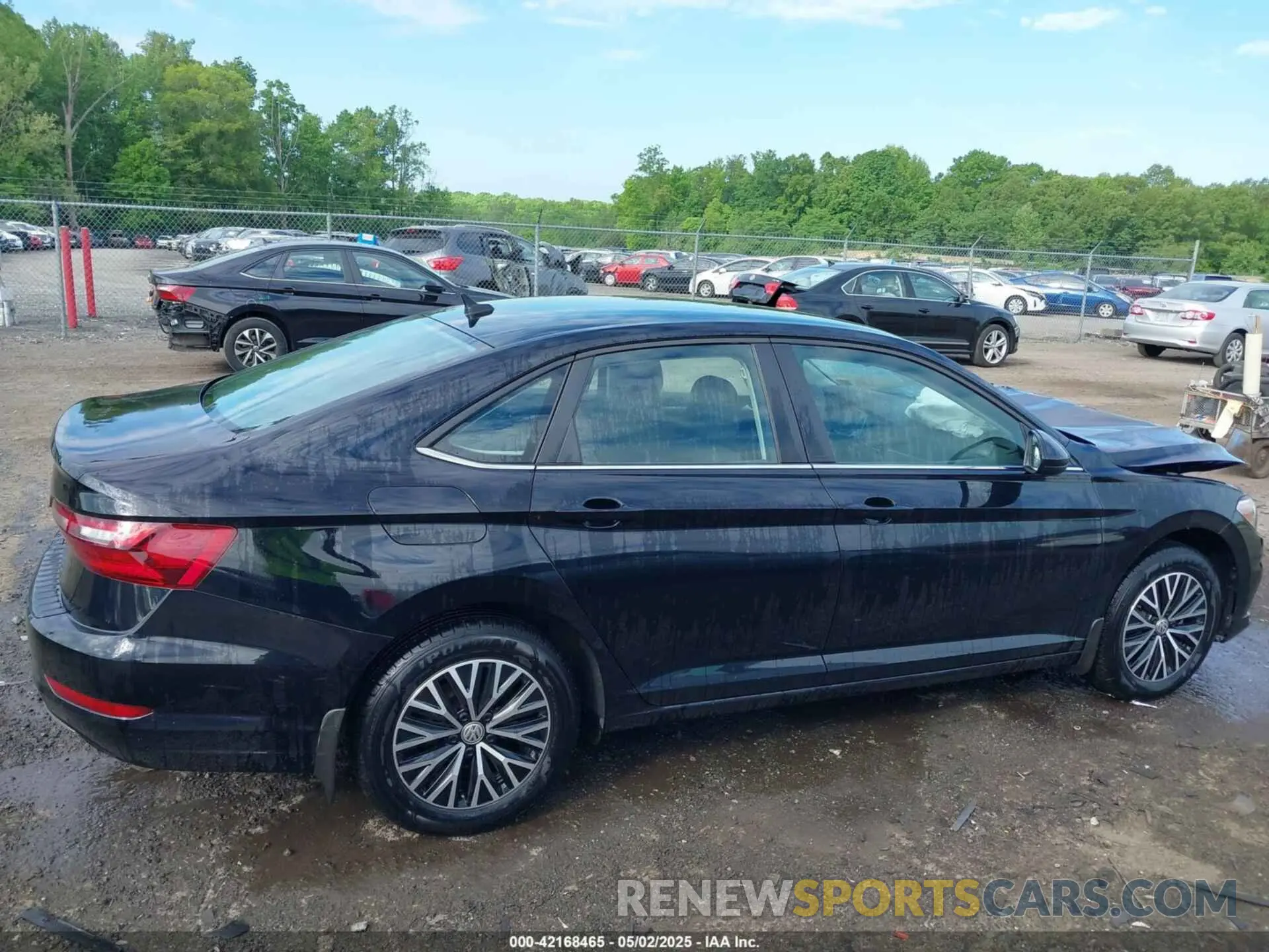 13 fotografías del automóvil dañado 3VWN57BU1MM103136 VOLKSWAGEN JETTA 2021