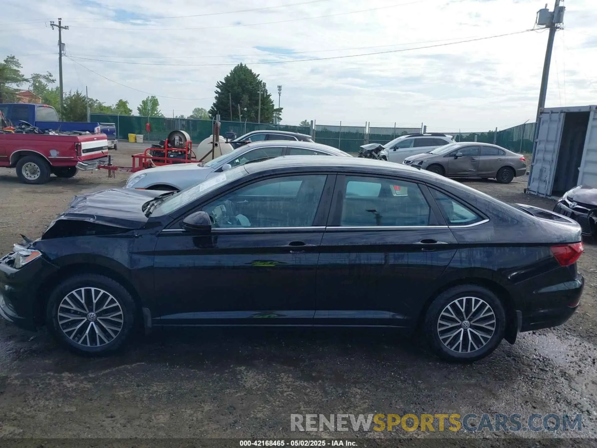 14 fotografías del automóvil dañado 3VWN57BU1MM103136 VOLKSWAGEN JETTA 2021